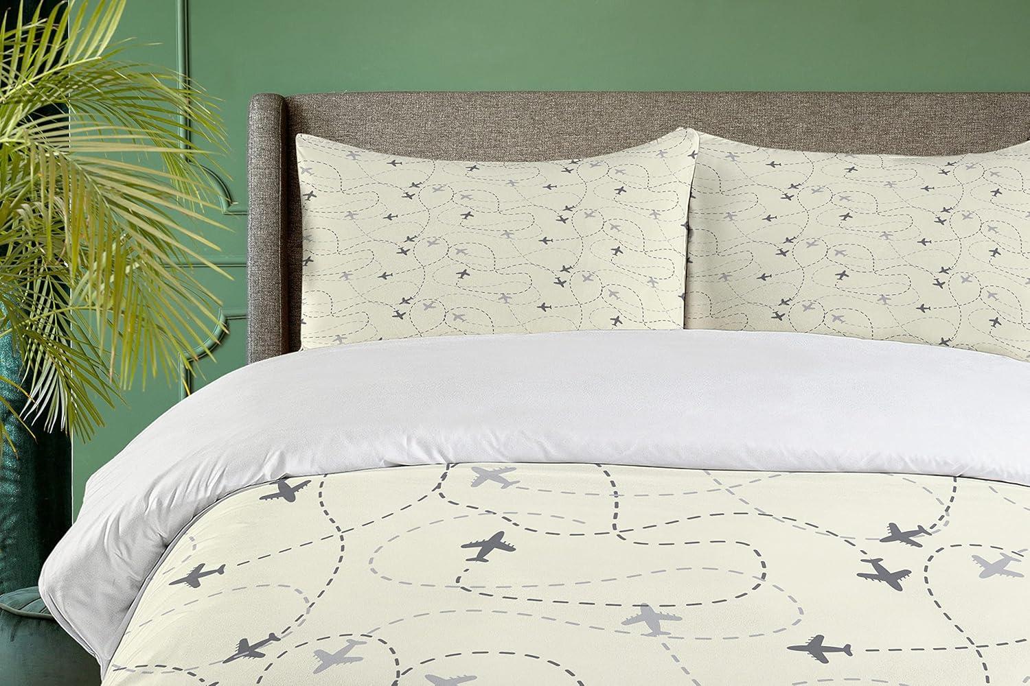Airline Modern & Contemporary Duvet Cover Set