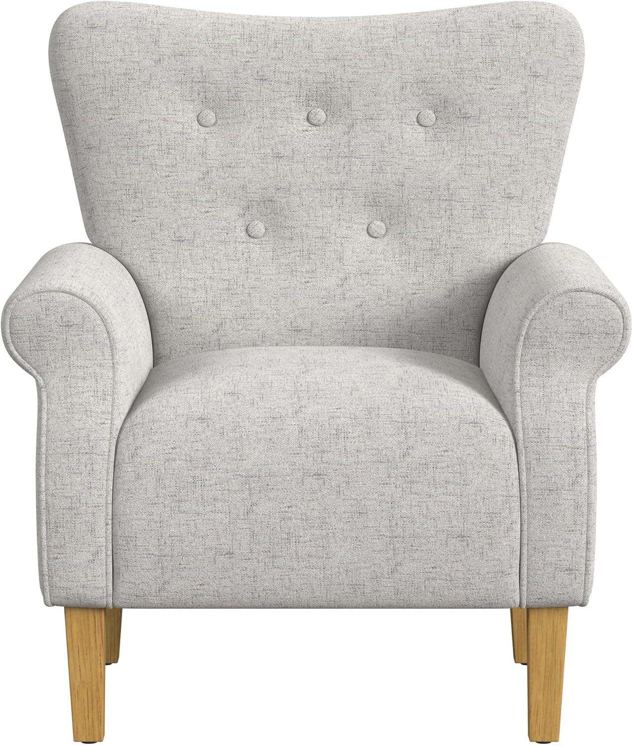 Rolled Arm Accent Chair - HomePop