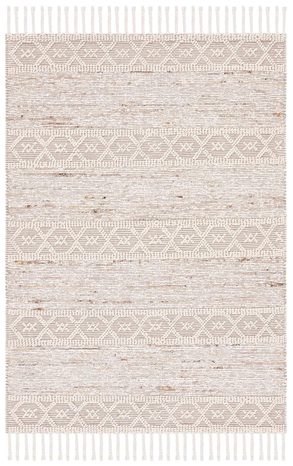 Natura NAT295 Hand Woven Indoor Accent Rug - Ivory/Beige - 3'x5' - Safavieh