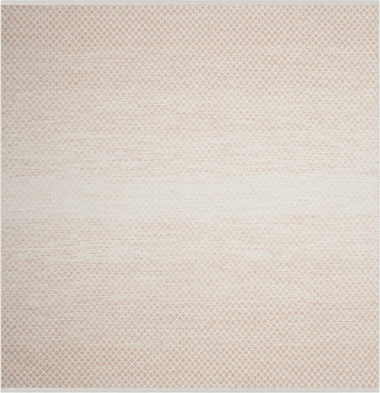 Montauk MTK601 Hand Woven Indoor Accent Rug - Beige/Ivory - 4'x4' - Safavieh