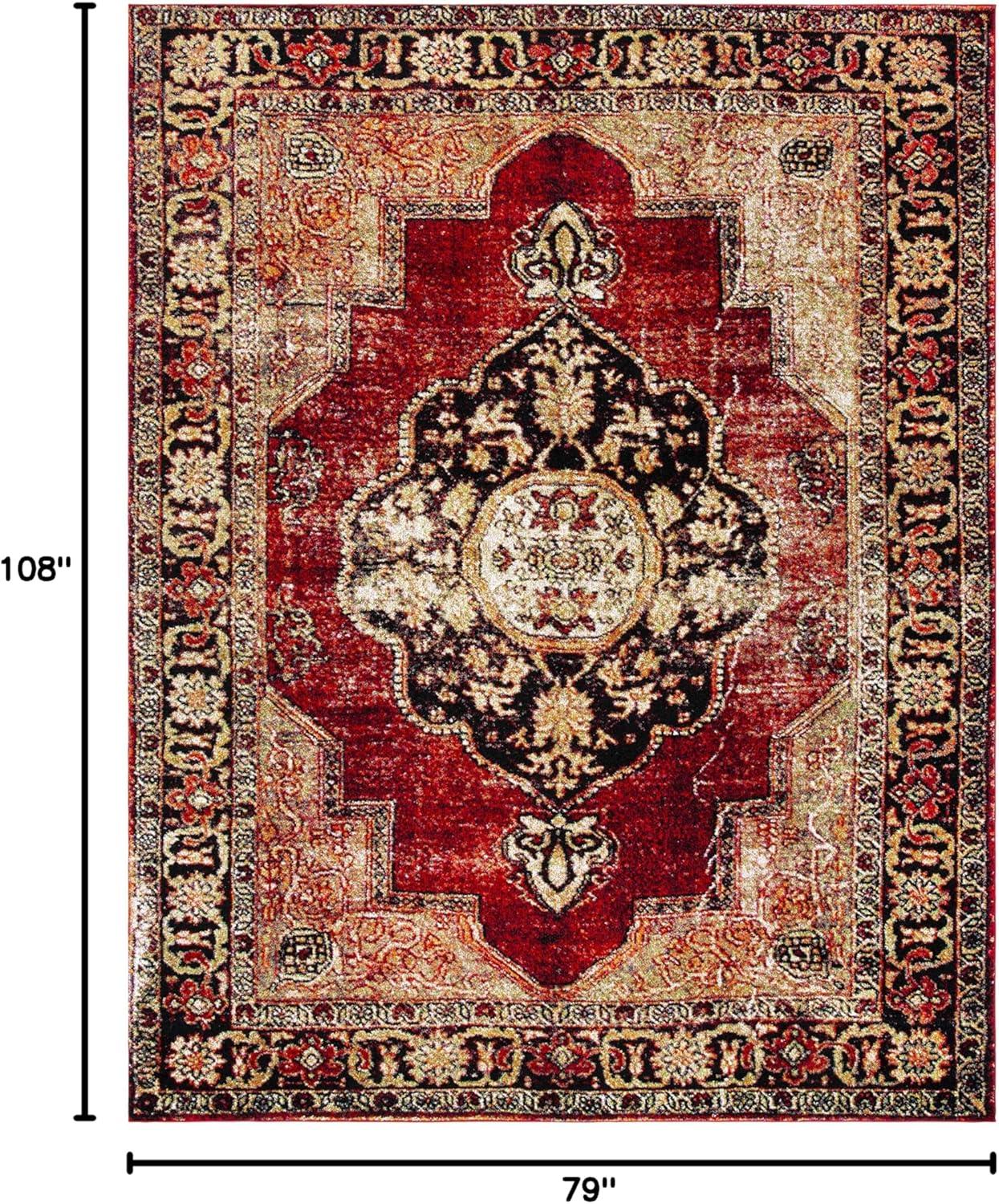 Vintage Hamadan VTH219 Power Loomed Area Rug  - Safavieh