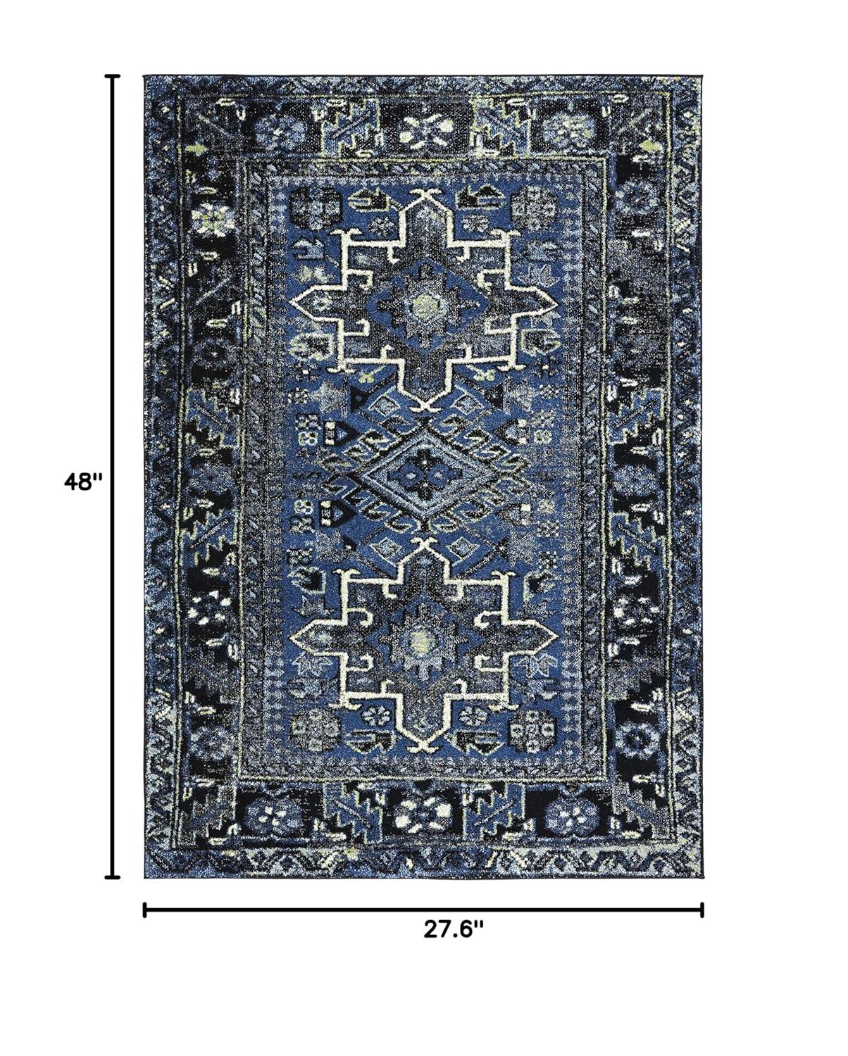 Vintage Hamadan VTH211 Power Loomed Area Rug - Red/Multi - 9'x9' - Safavieh.