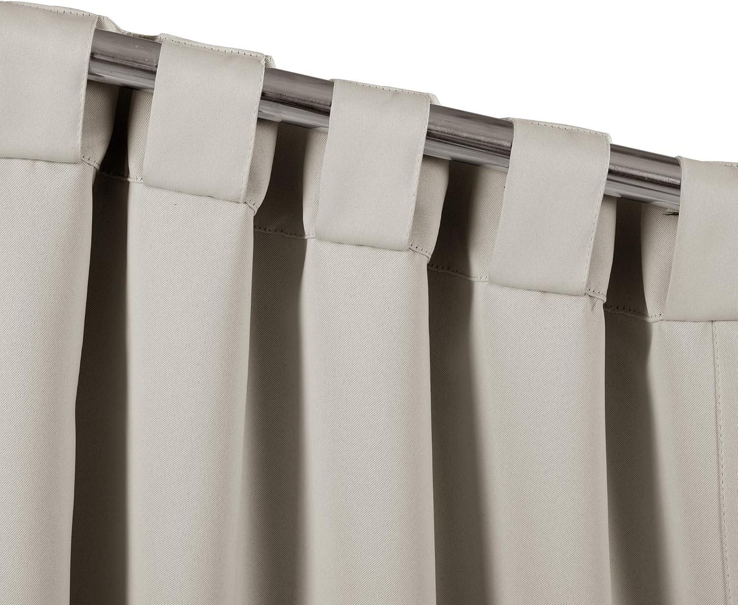 Lush Decor Insulated Back Tab Blackout Polyester Blackout Curtain Pair