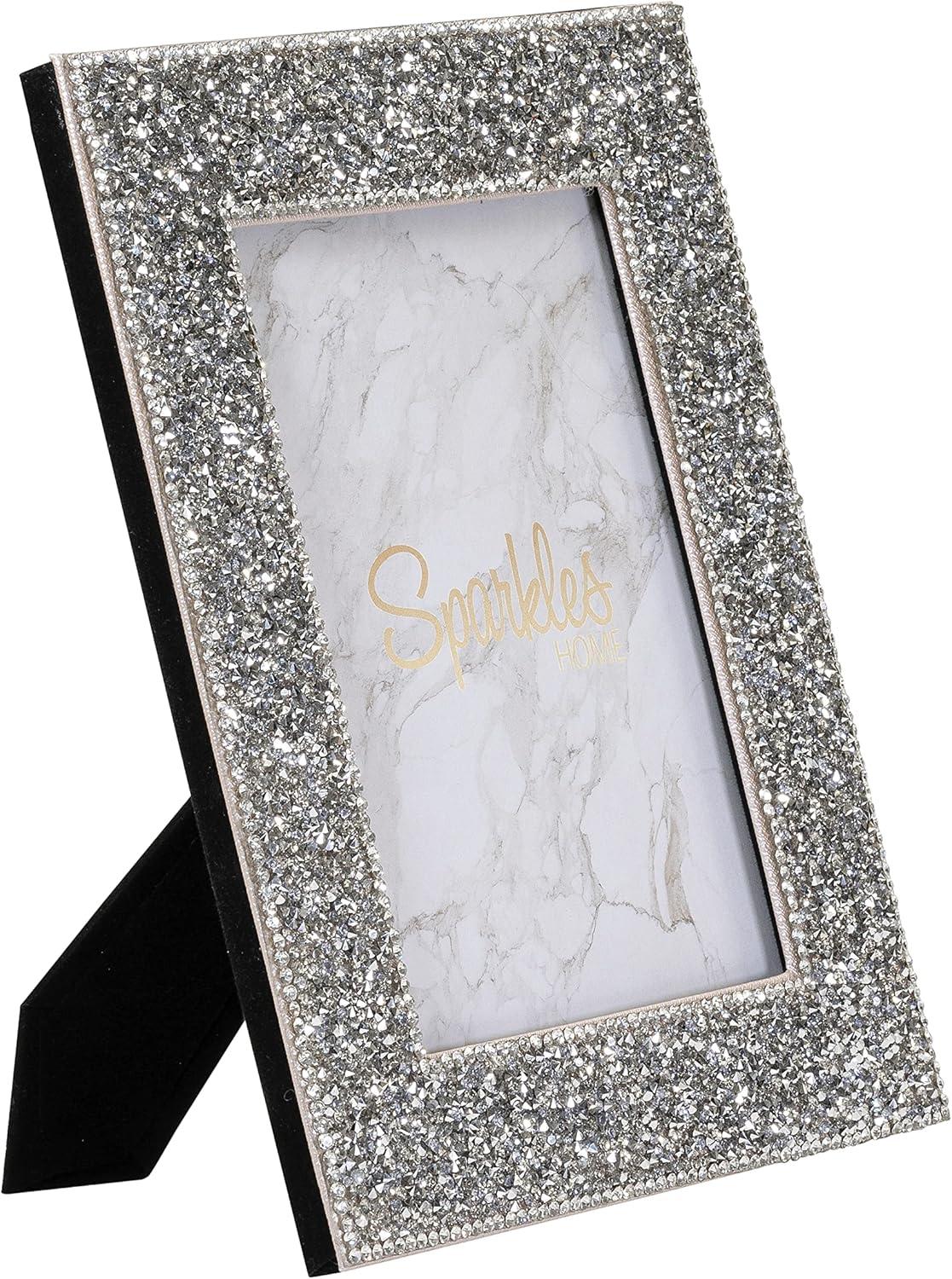 Sparkles Home Luminous Picture Frame in Silver