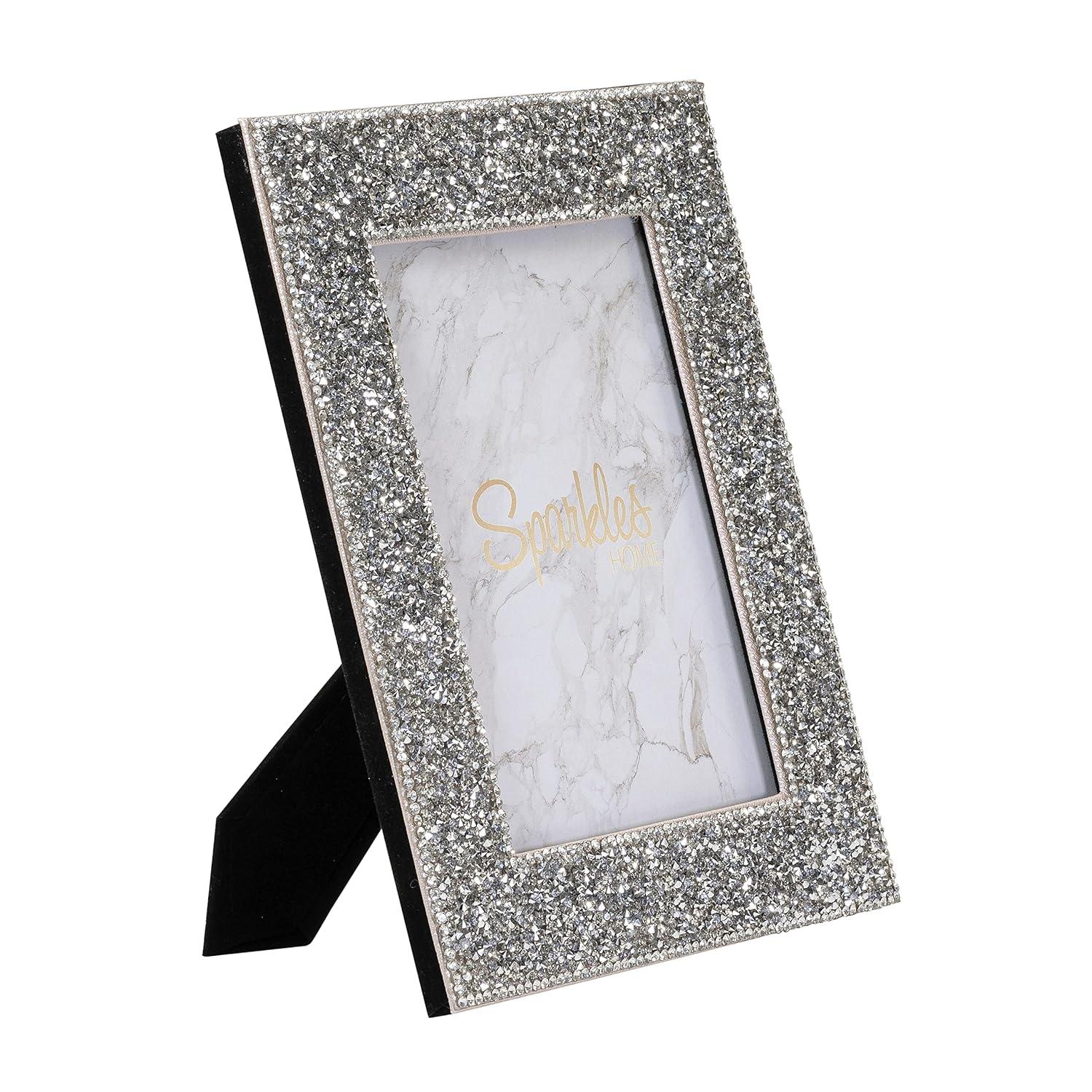 Sparkles Home Luminous Picture Frame in Silver