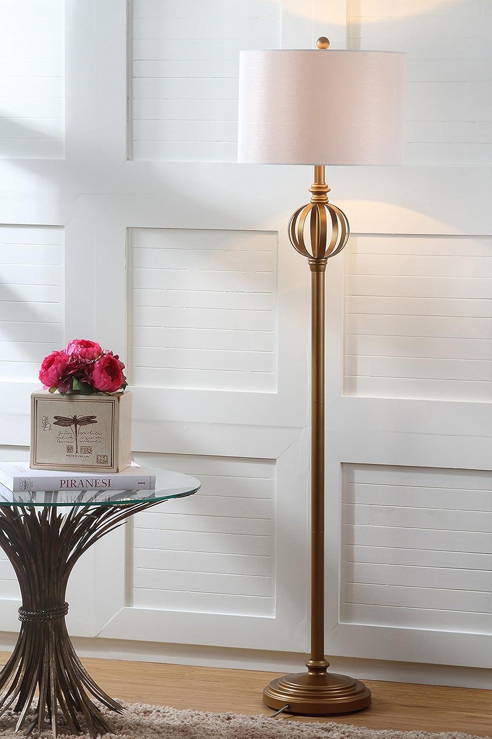 Garden Sphere Floor Lamp - LIT4343 - Gold - Safavieh