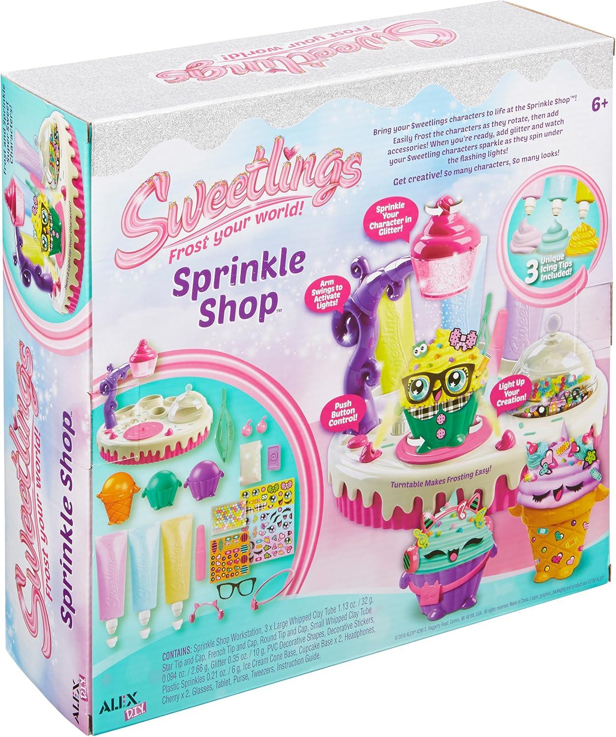 ALEX Toys Sweetlings DIY Cupcake Sprinkle Shop