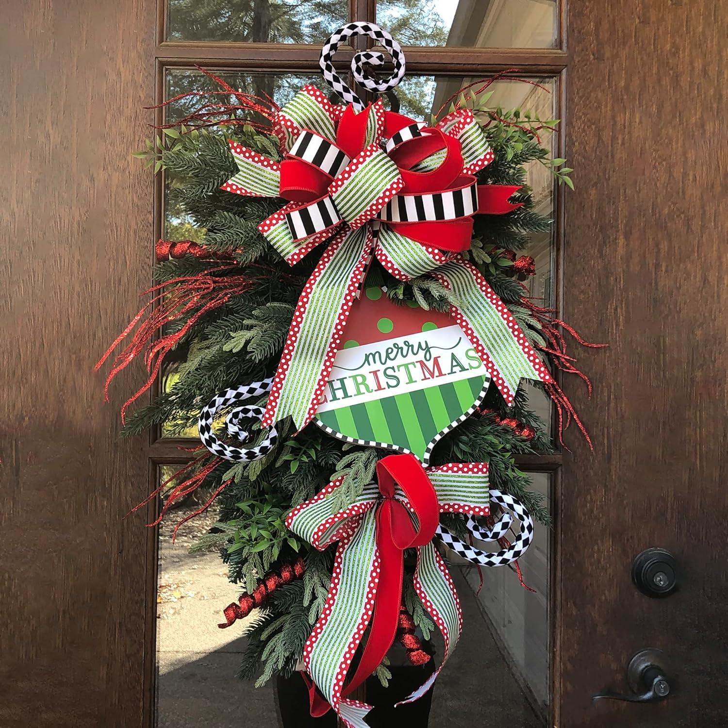 Northlight Seasonal 30" Mixed Eden Pine Artificial Christmas Teardrop Swag - Unlit