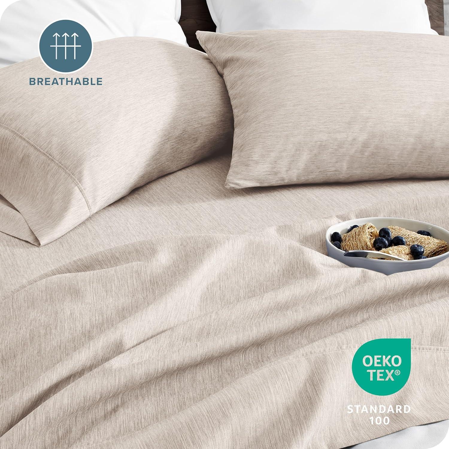 Bare Home Ultra-Soft Microfiber Sheet Set