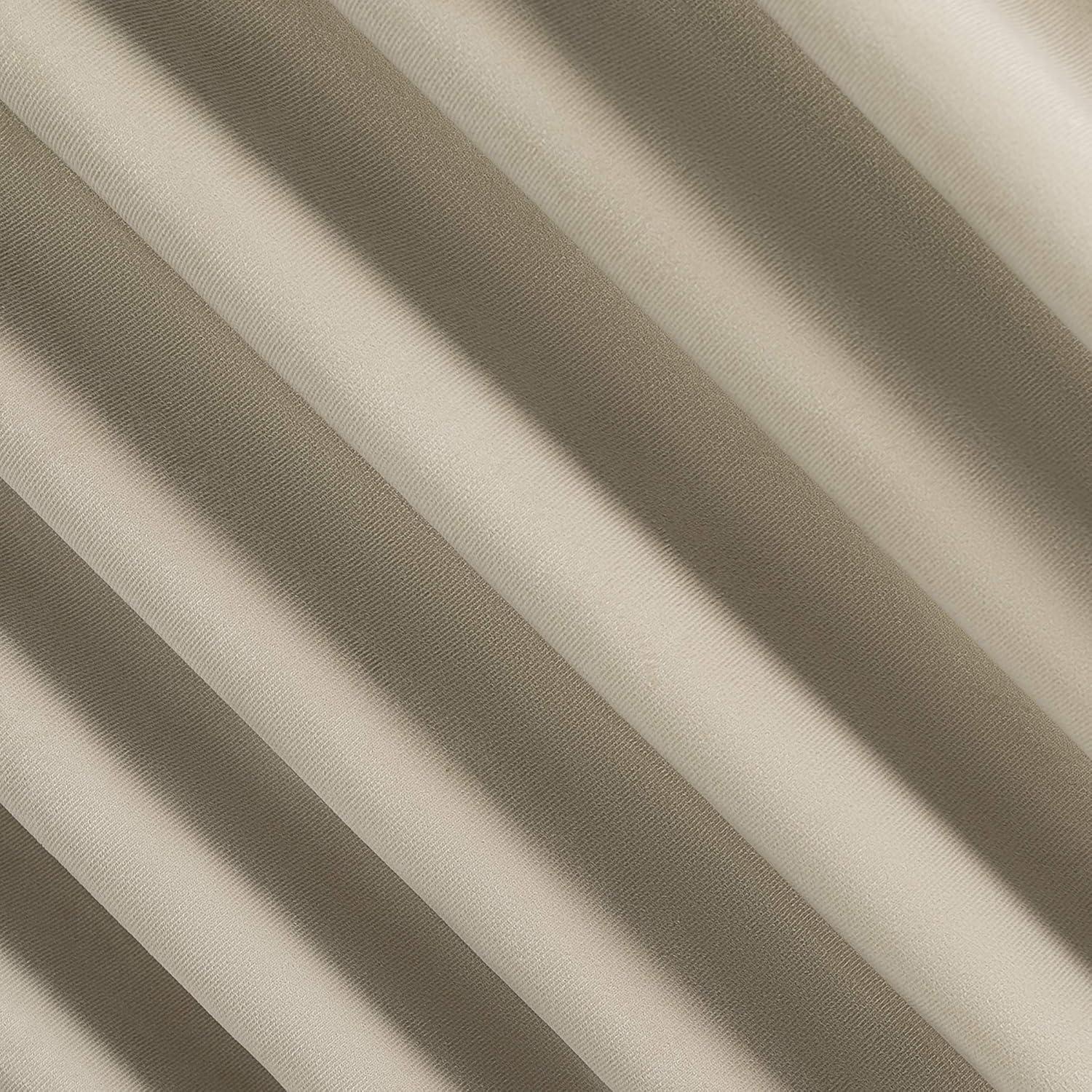 Sun Zero Velvet Noise Reducing Thermal Extreme 100% Blackout Back Tab Curtain Panel