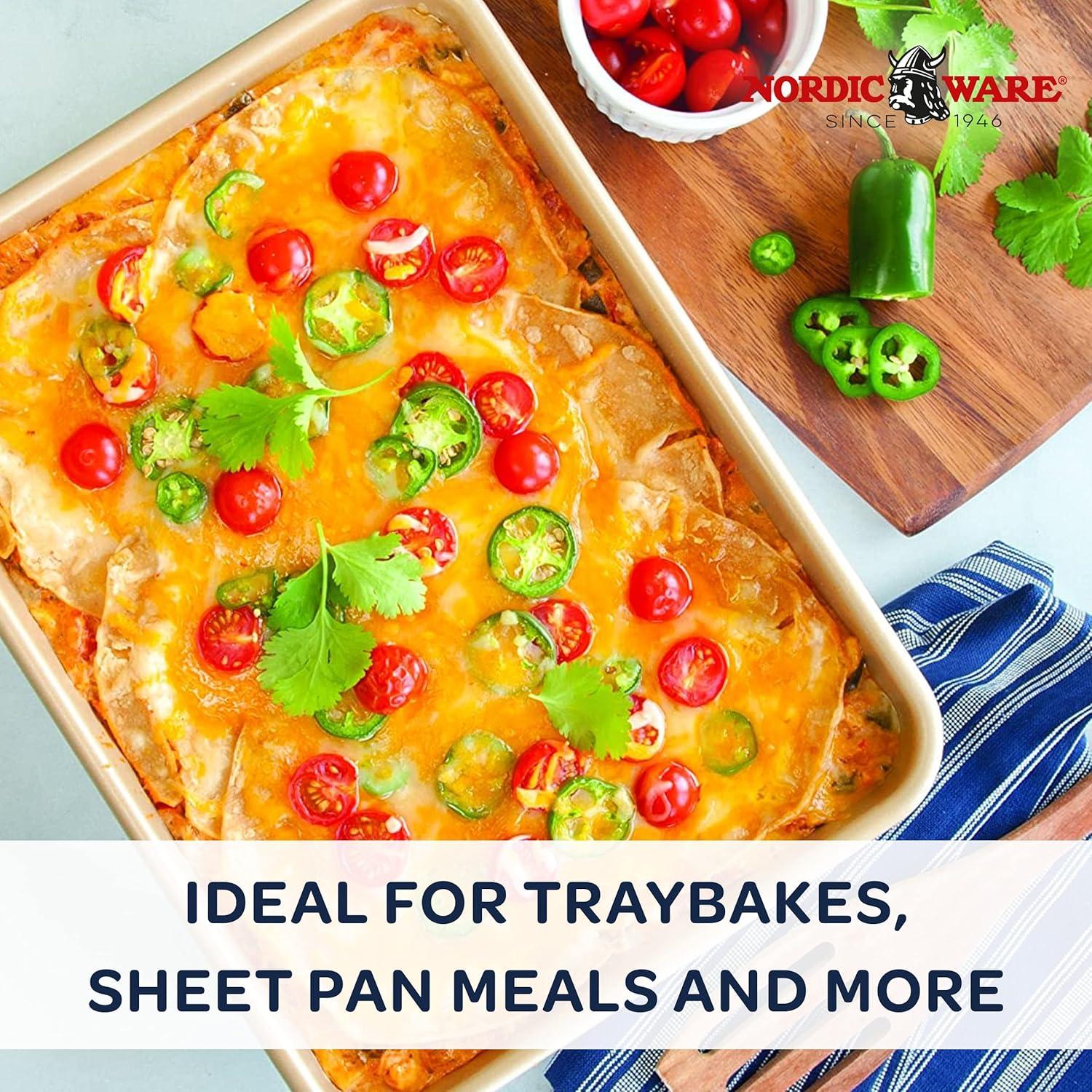 Nordic Ware Naturals® Nonstick 9" x 13" Rectangular Cake Pan