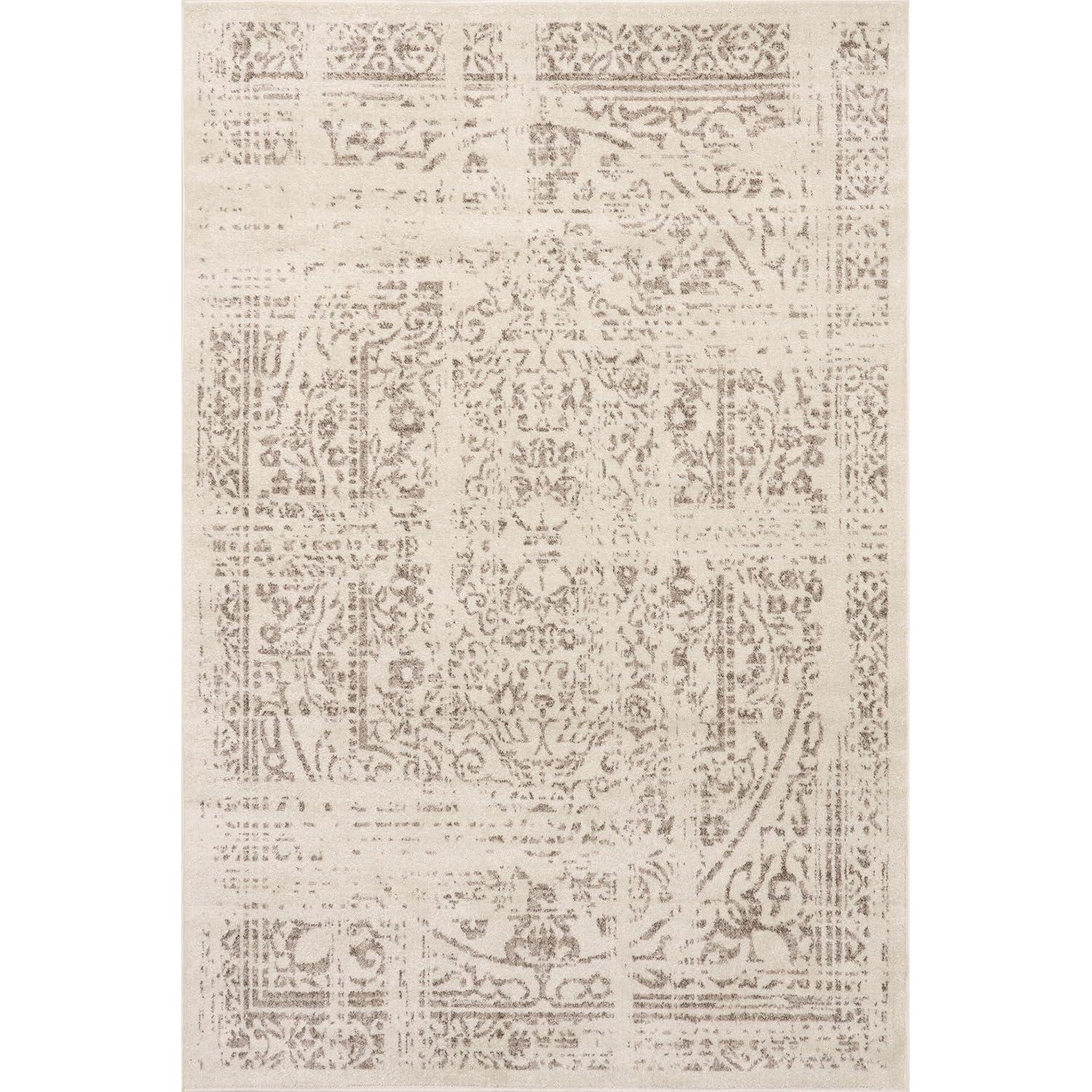 Nuloom Arlena Oriental/Persian 8x10 Indoor Area Rug for Living Room Bedroom Dining Room Kitchen, Burgundy/Pink