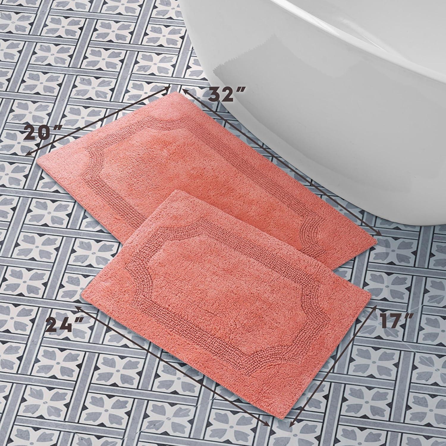 Laura Ashley Laura Ashley Reversible Cotton Bath Rug