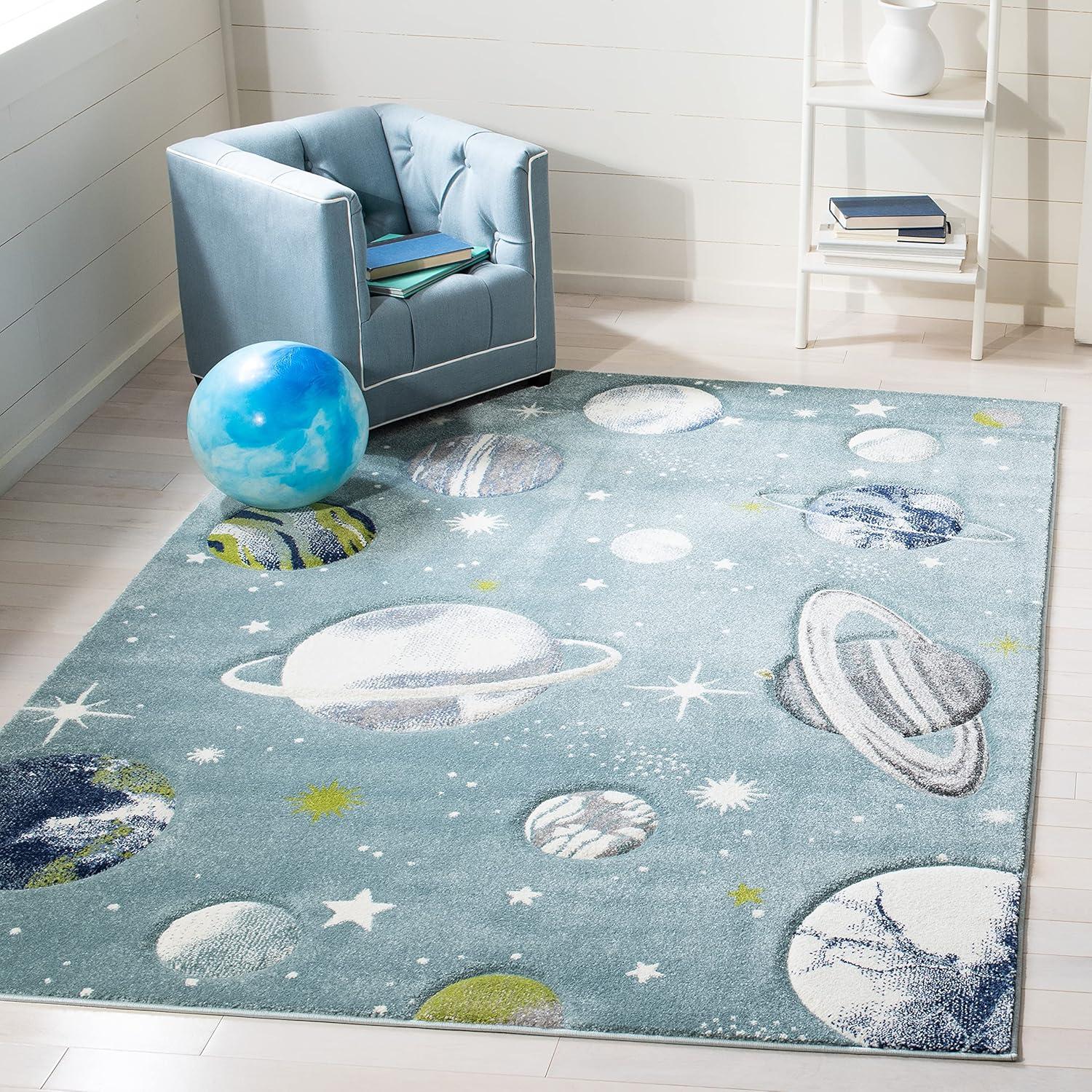 Carousel Kids CRK103 Power Loomed Area Rug  - Safavieh