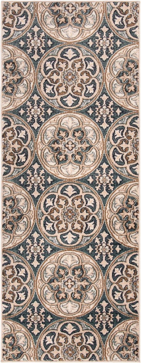 Lyndhurst LNH341 Power Loomed Rugs - Safavieh