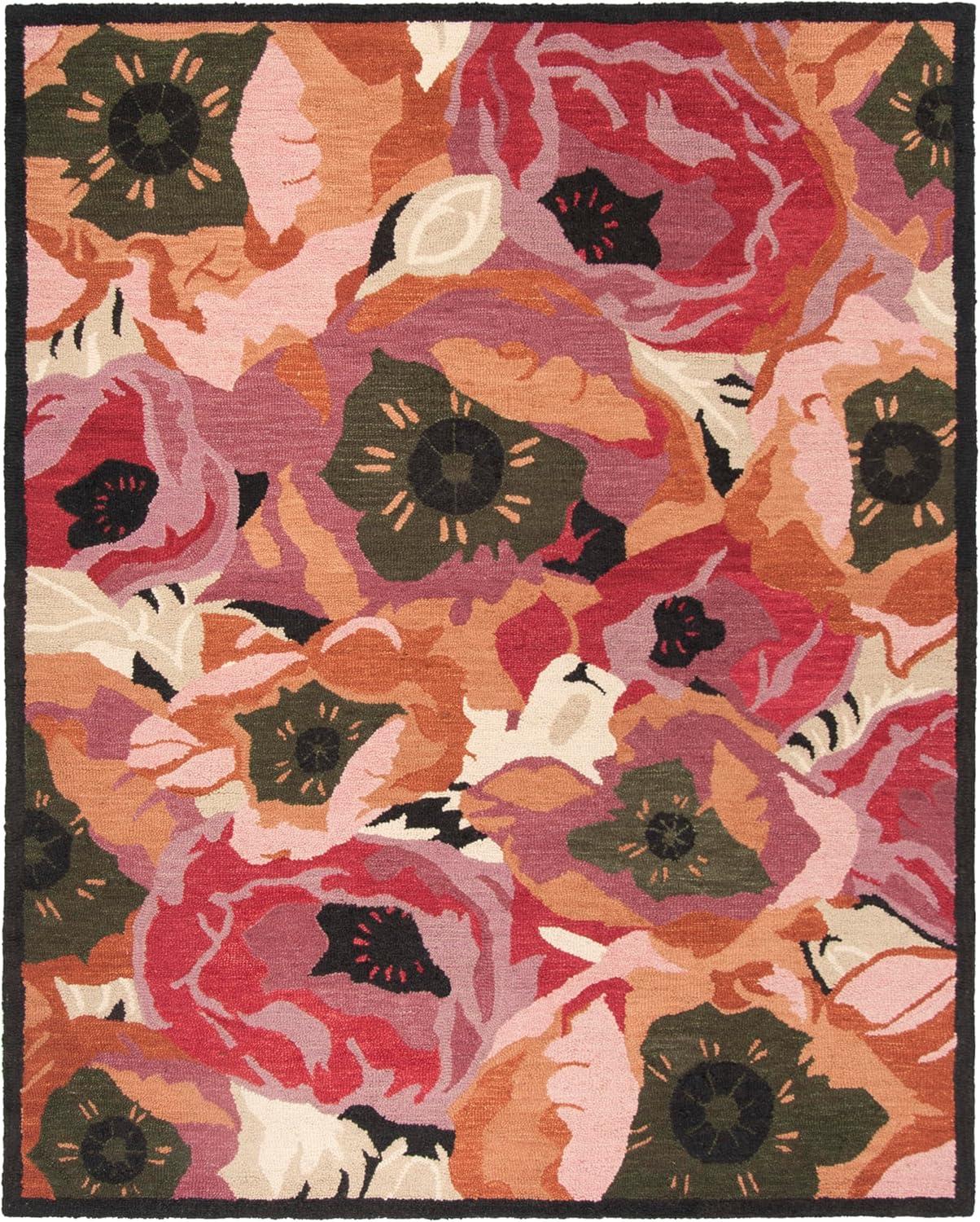 SAFAVIEH Martha Stewart MSR4872A Handmade Red Rug