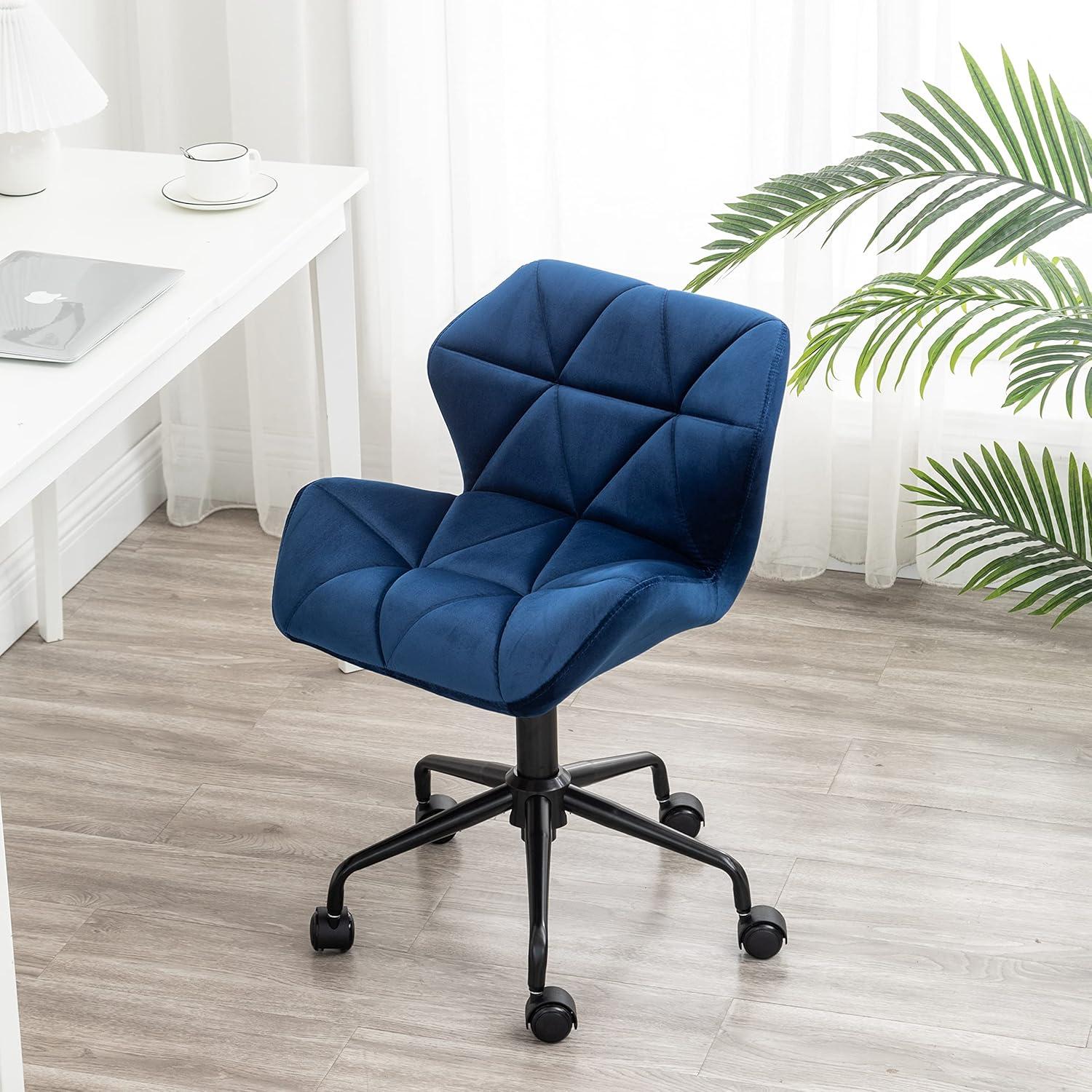 Velvet Office Chair