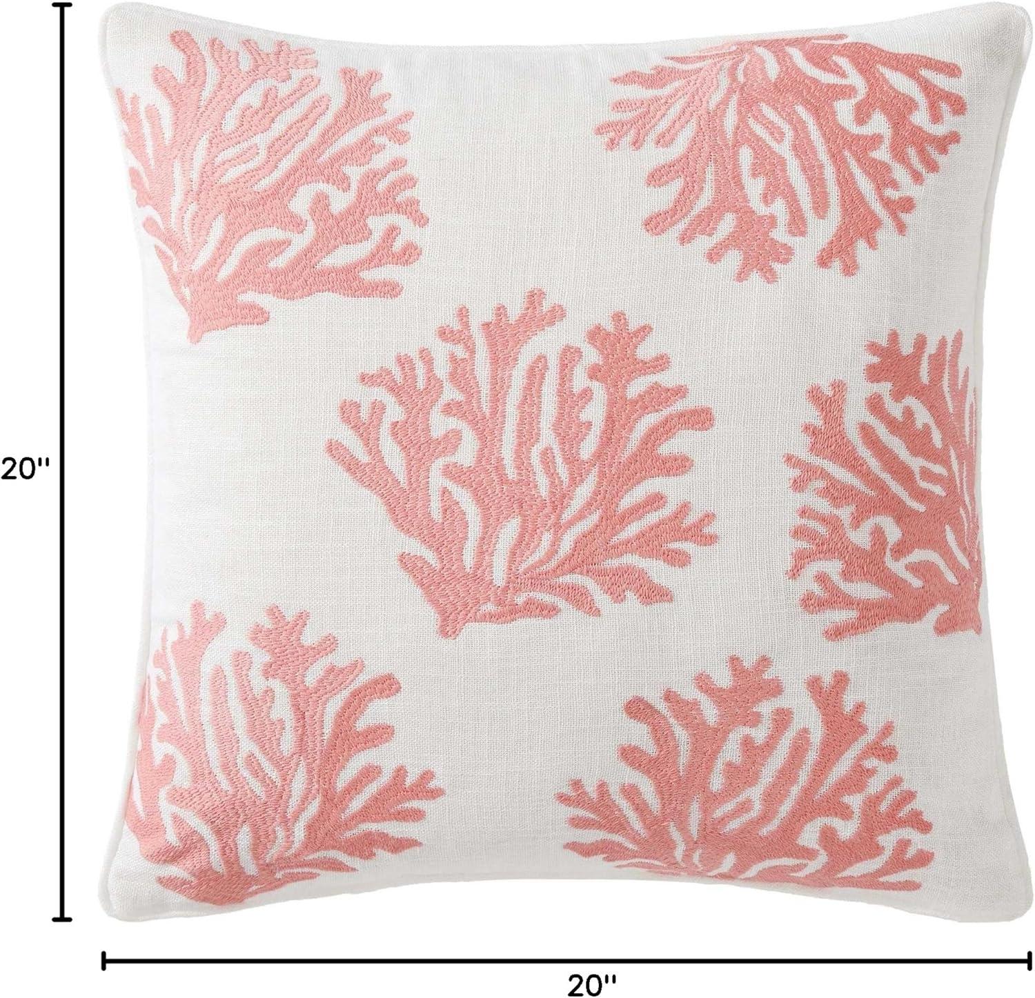 Coral Island Throw Pillow