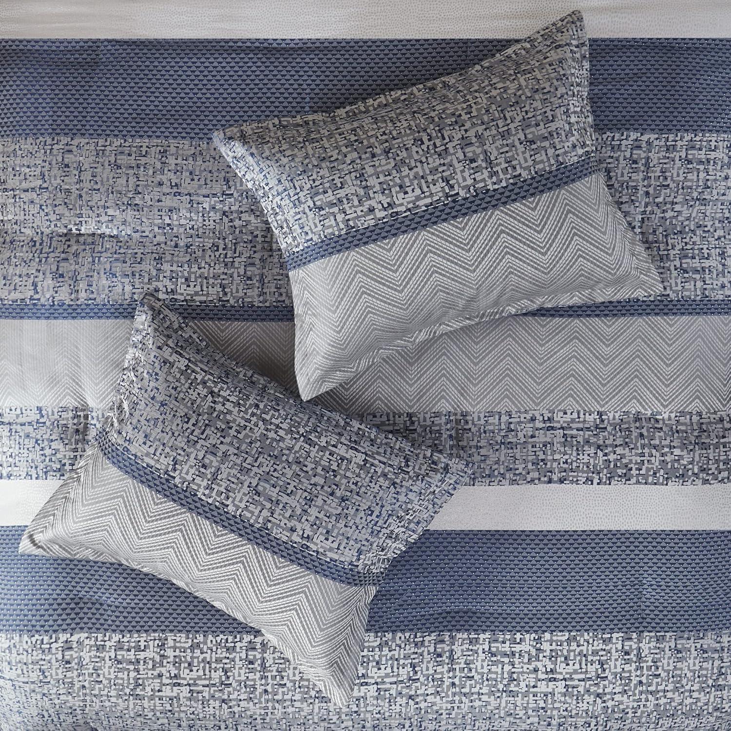 Madison Park Rhapsody 7 Piece Jacquard Comforter Set