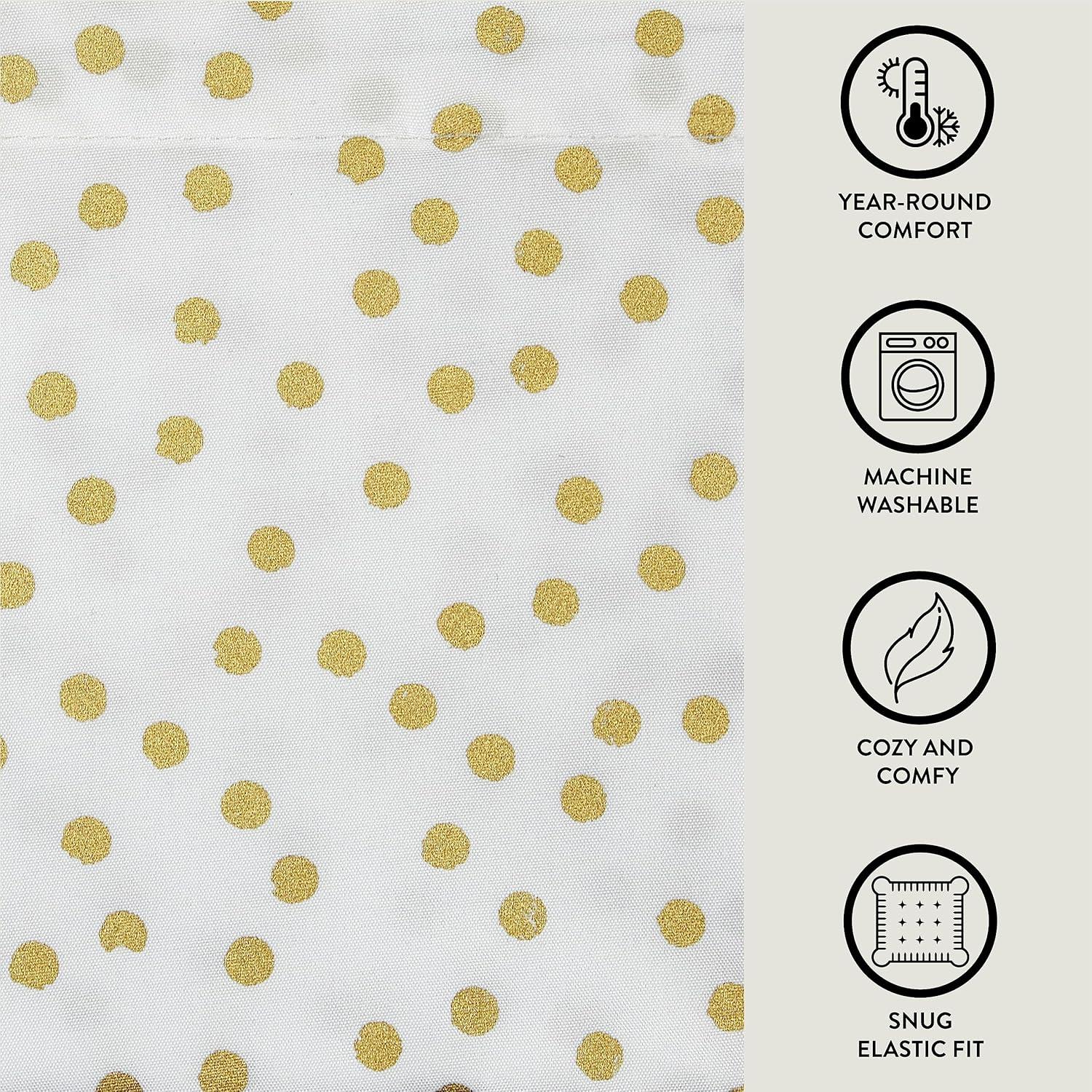 Gold Dot Sheet Set - Full