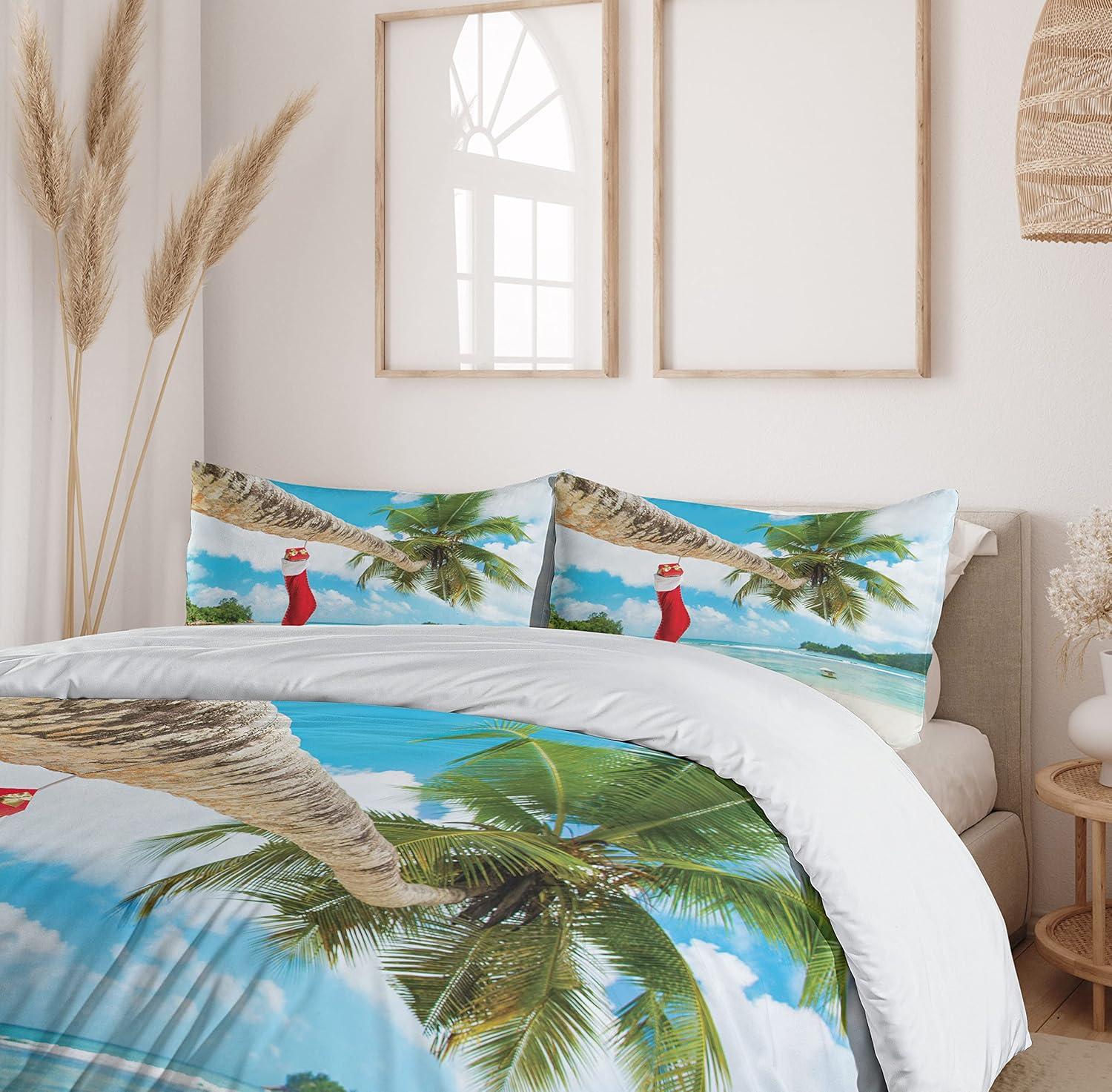 Christmas Coastal Duvet Cover Set