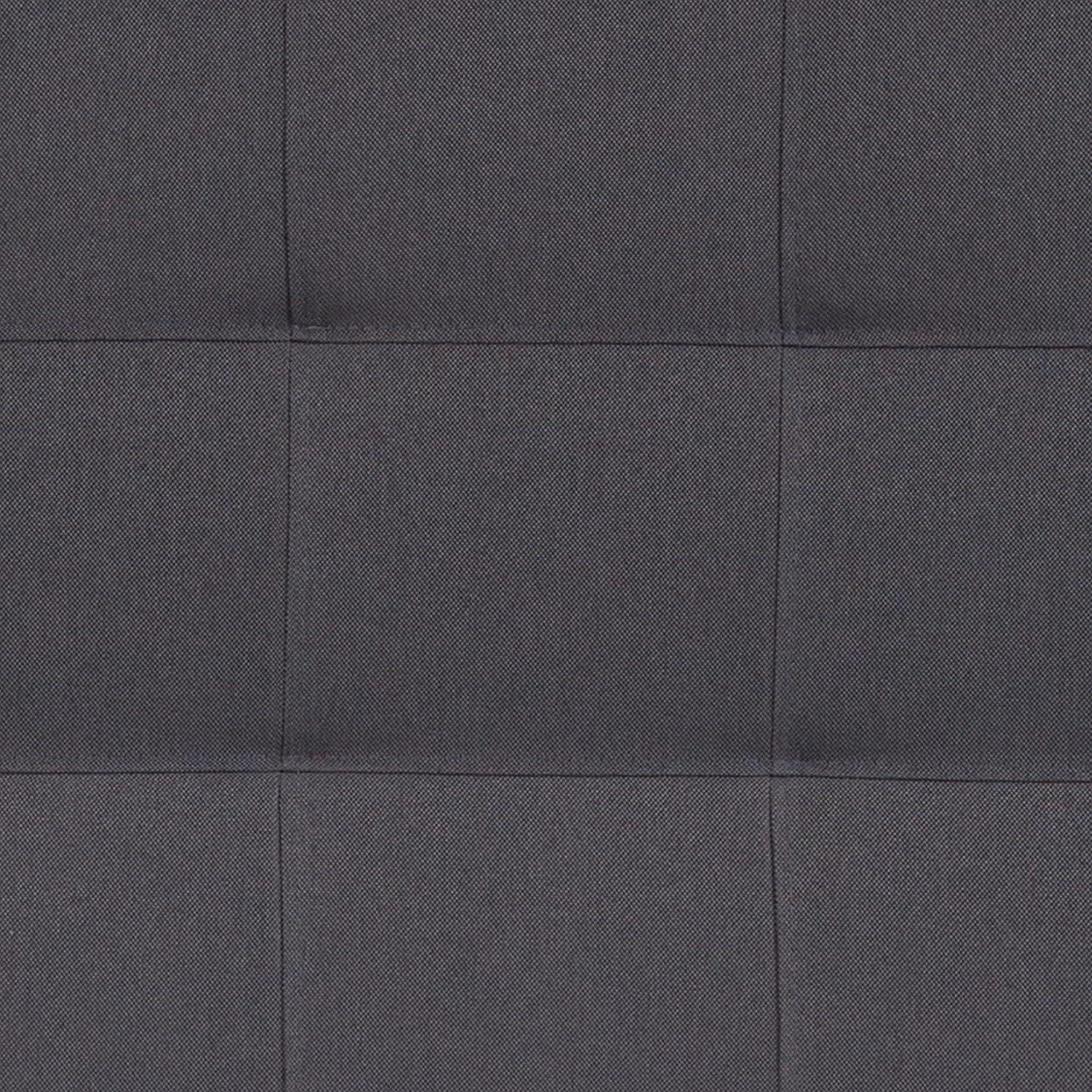 Flash Furniture Bedford Tufted Upholstered Full Size Headboard in Dark Gray Fabric