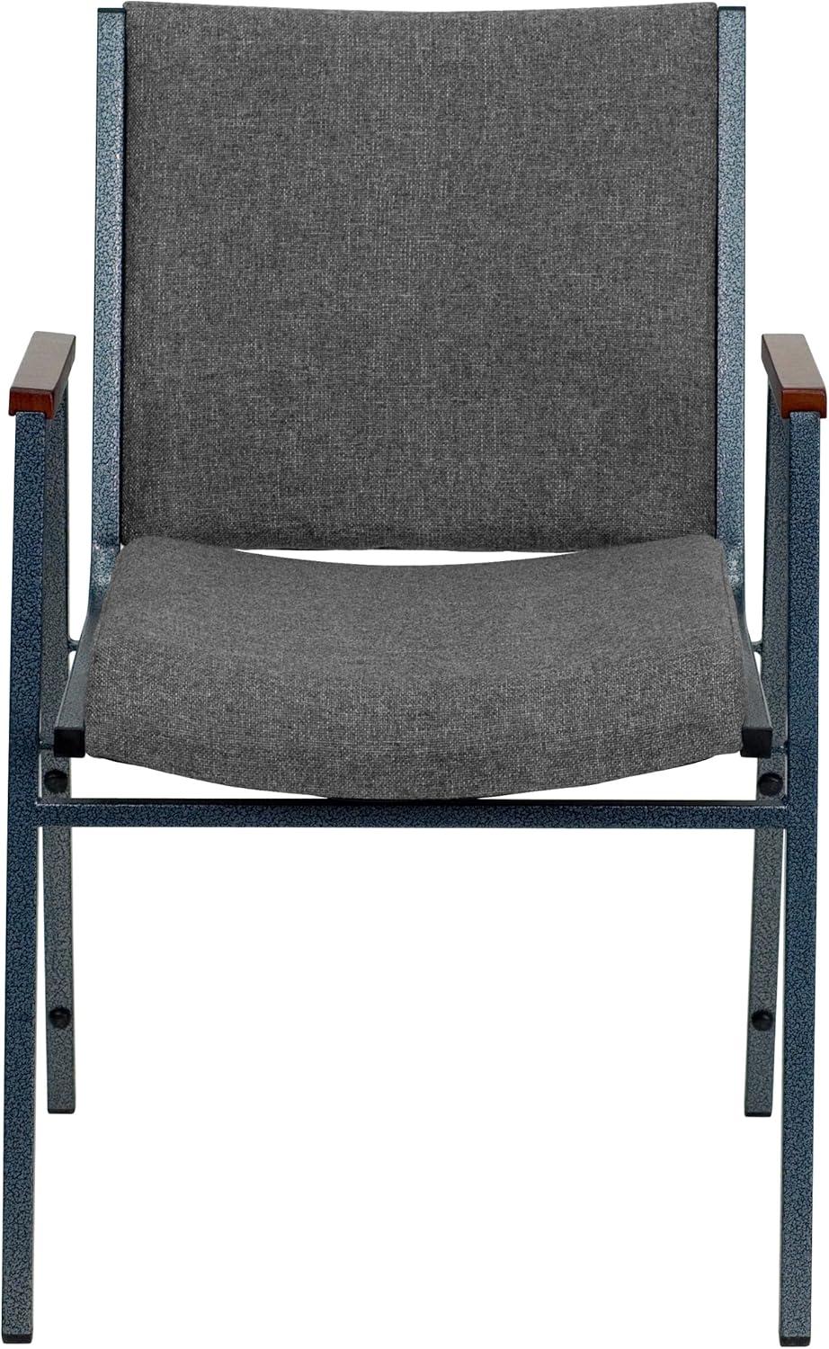 Flash Furniture Aliya Heavy Duty Stack Chair with Arms (Set of 4)