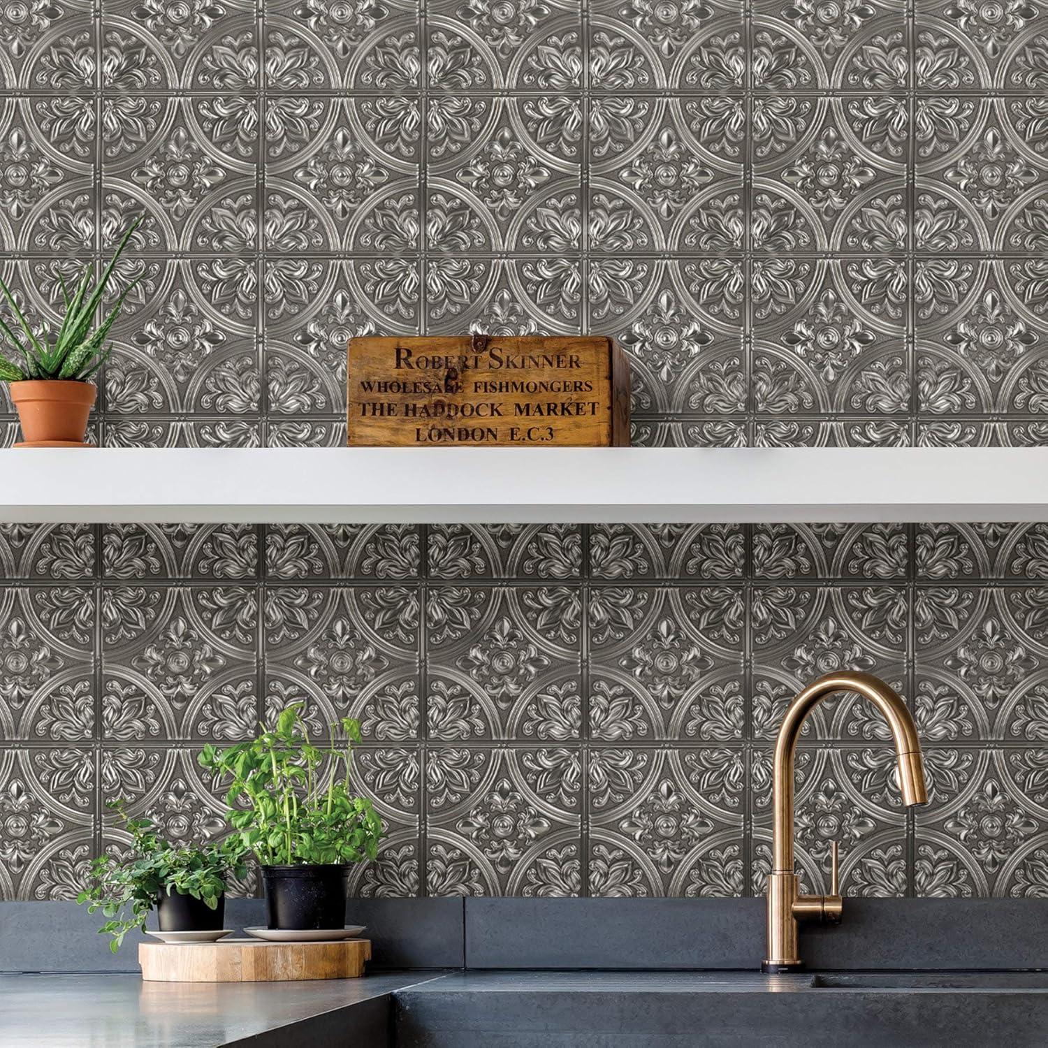 Chelsea 10" x 10" Peel and Stick Wall Paneling