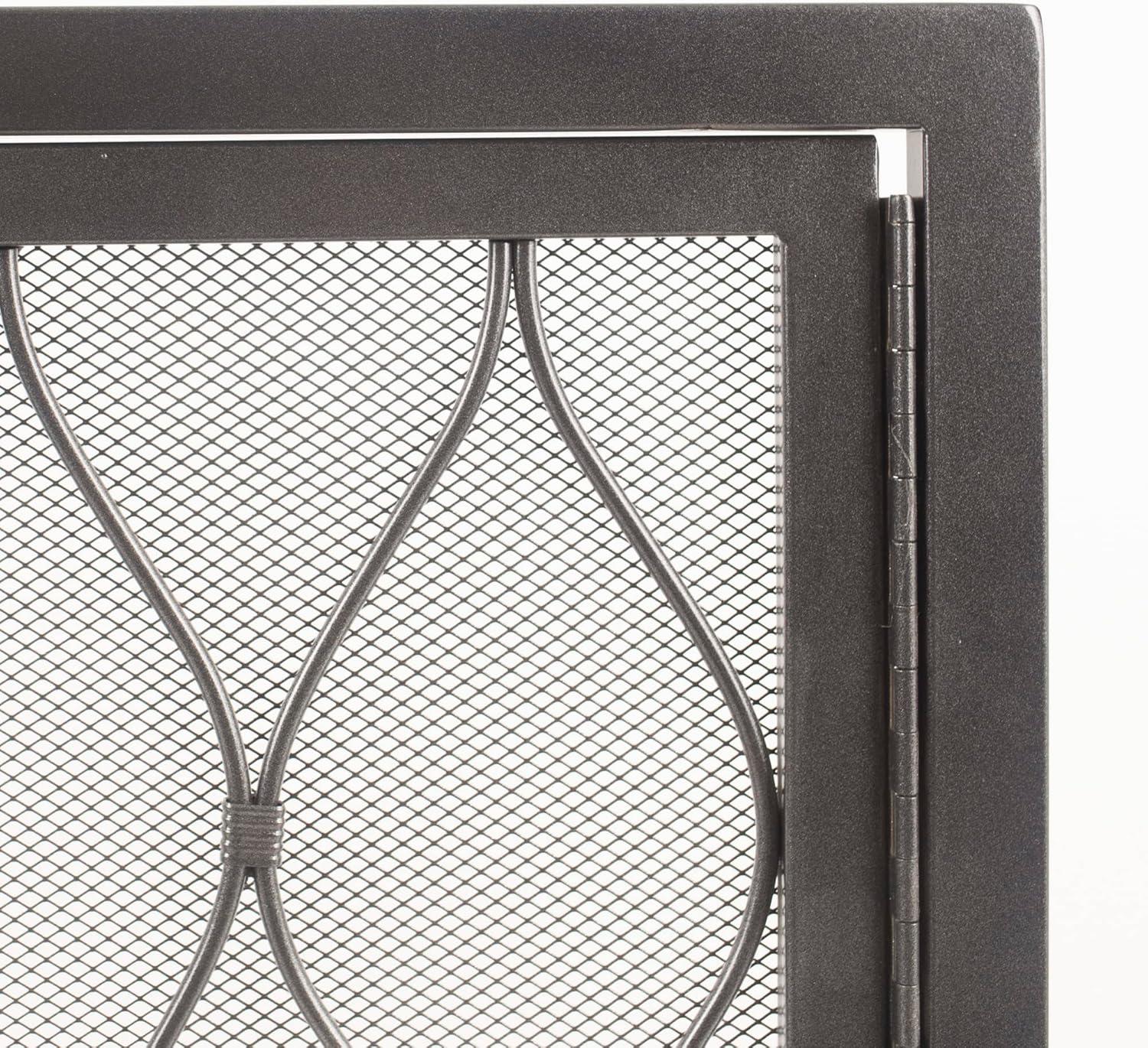 Pleasant Hearth FA628S Stonewall Steel Fireplace Screen