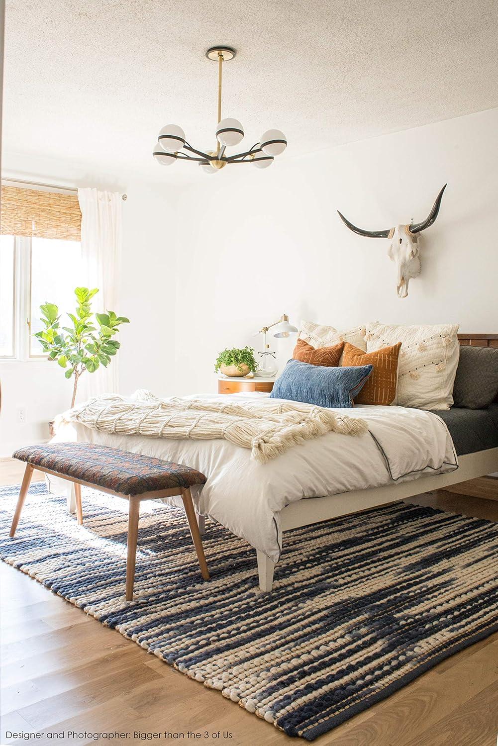 Ace 27.75" Bronze and Brass Industrial Chandelier