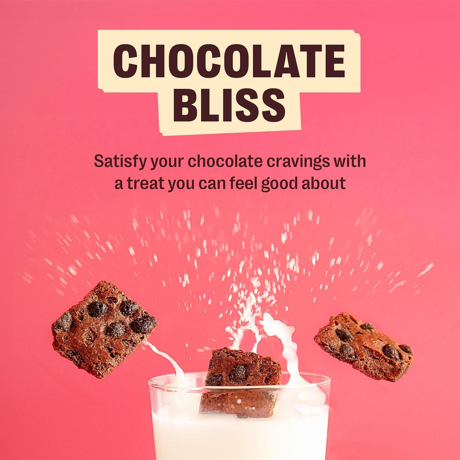 Sheila G's Brownie Brittle - Original Chocolate Chip Thin and Crispy Sweet Snacks (Pack of 20, 1 oz), Rich Gourmet Brownie Bites Dessert