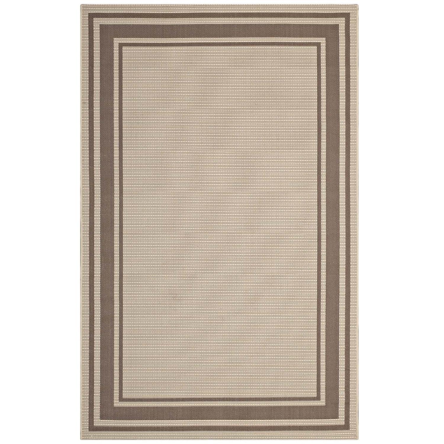 Modway Modway Rim Solid Border Borderline Indoor and Outdoor Area Rug