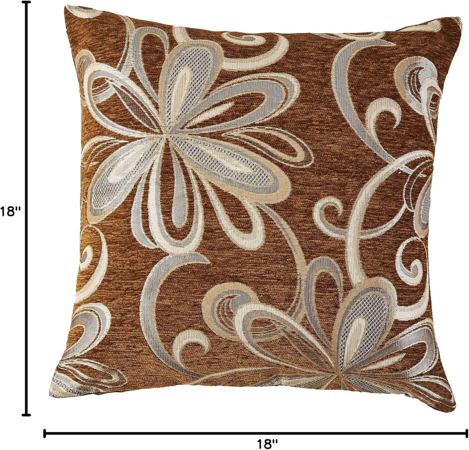 Chatau Floral Reversible Pillow Cover