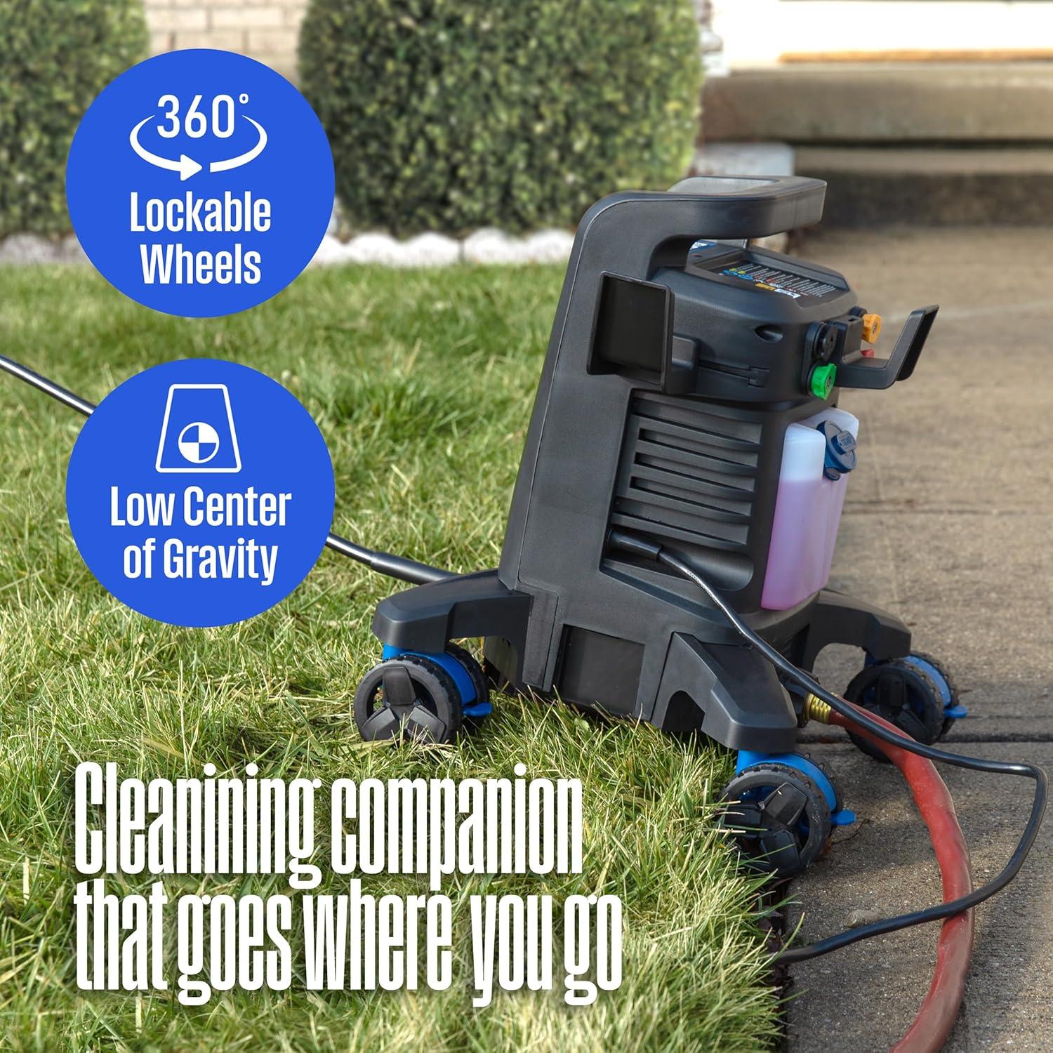 Westinghouse Electric Pressure Washer 2500-PSI, 1.76-GPM, Soap Tank, 5 Nozzles