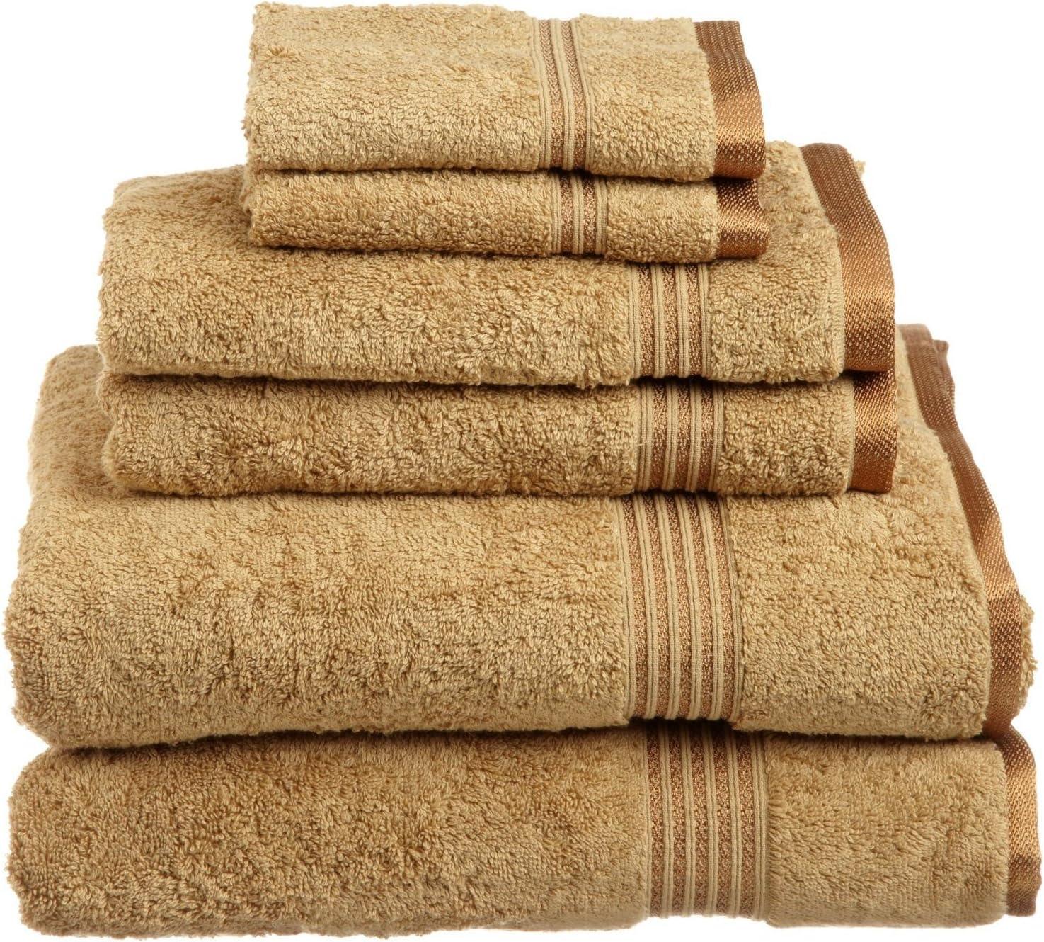 Superior Toast Egyptian Cotton 6-Piece Towel Set