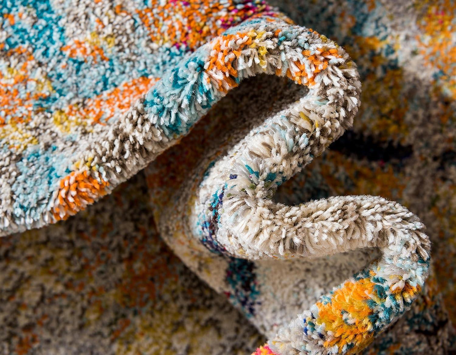 Unique Loom 8' 0 x 10' 0 Multi Chromatic Imperial Area Rug