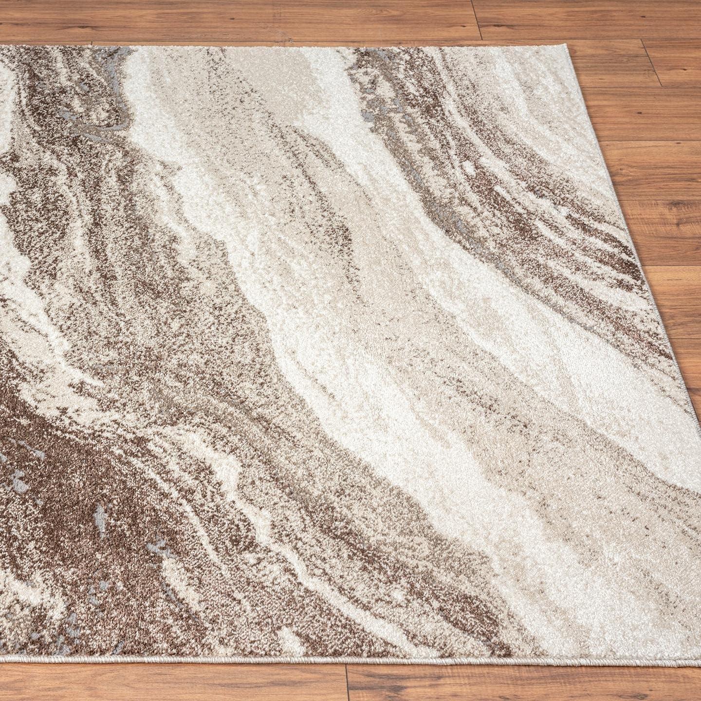 Luxe Weavers Modern Abstract Marble Area Rug