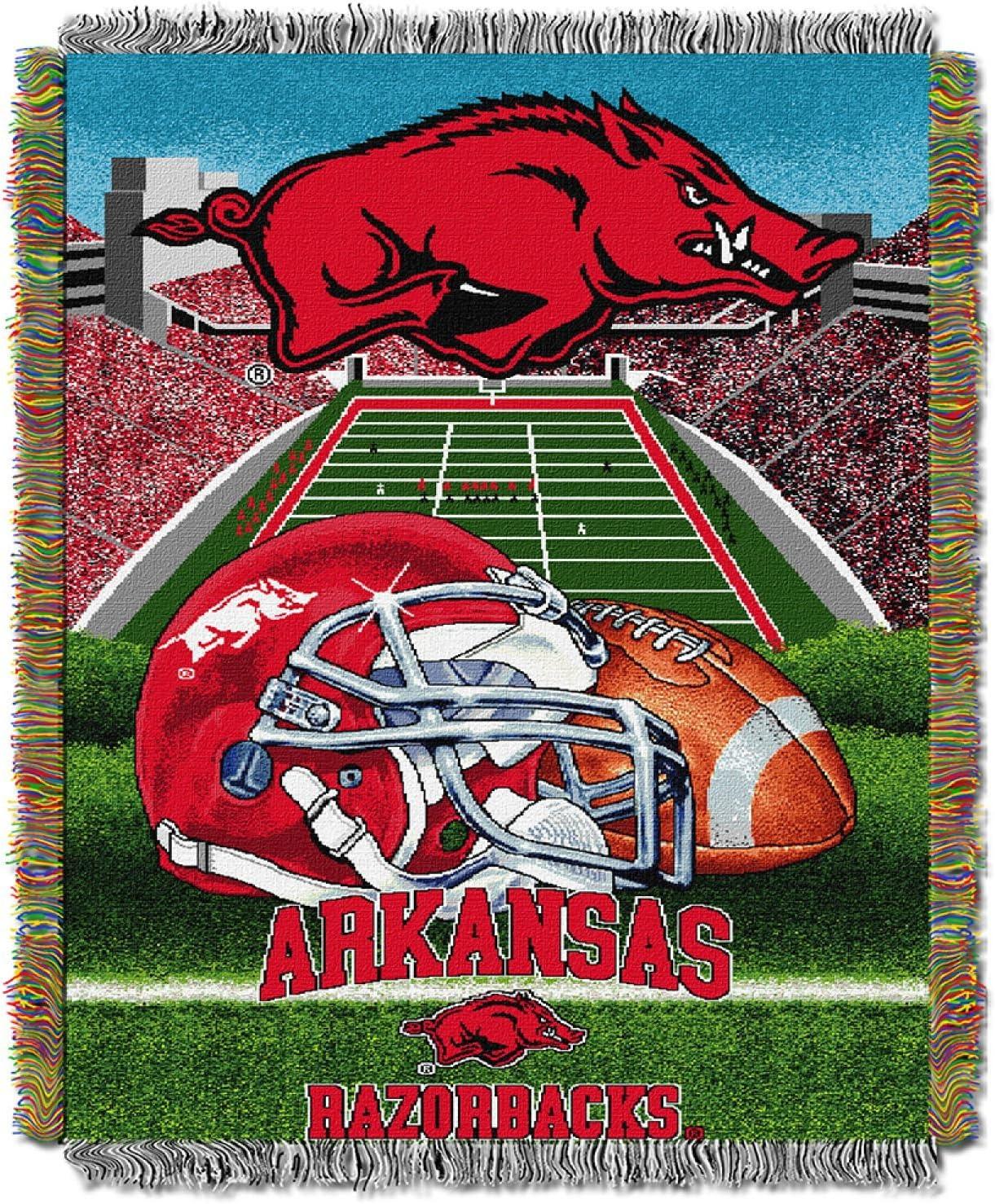 Northwest Co. NCAA Throw Blanket, Homefield Advantage College Sports Decor, 48x60 Inches