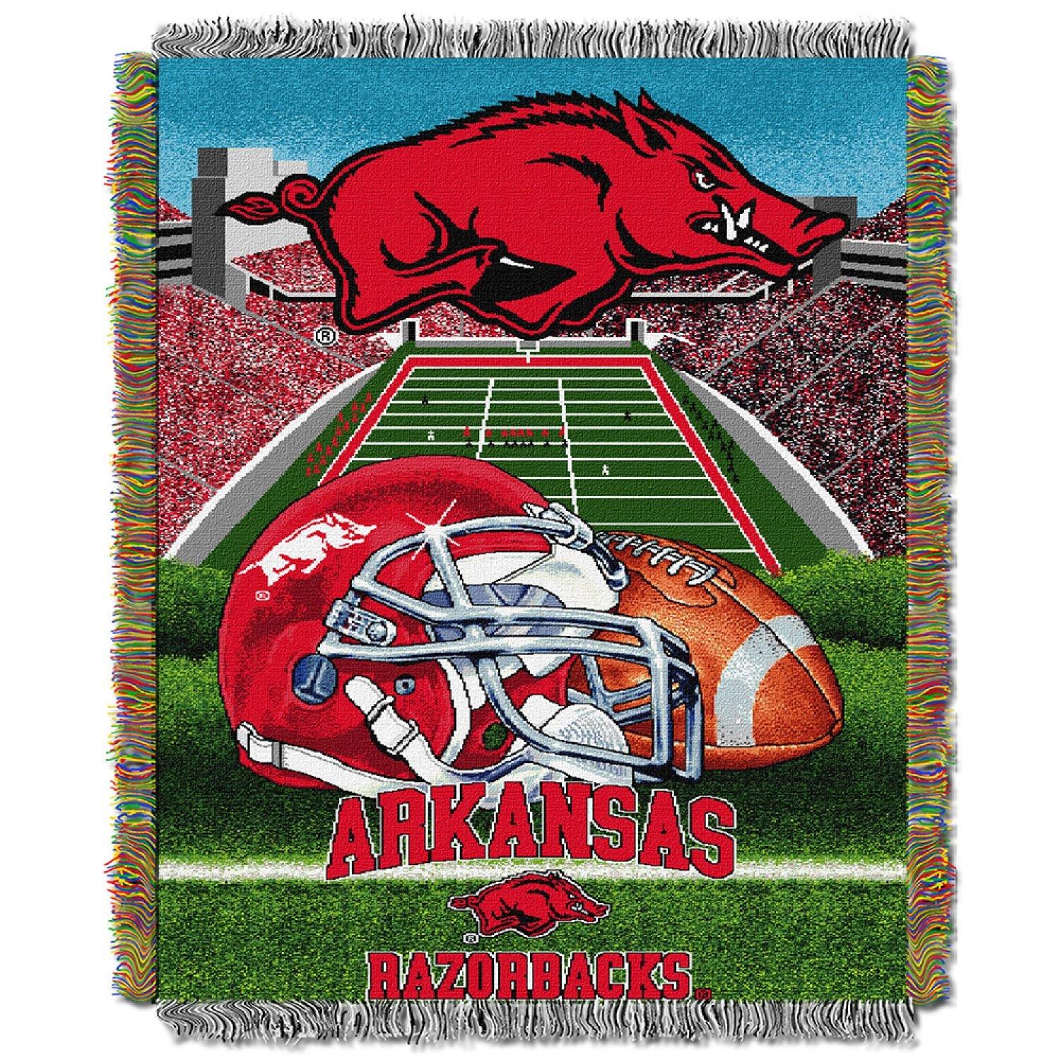 Northwest Co. NCAA Throw Blanket, Homefield Advantage College Sports Decor, 48x60 Inches
