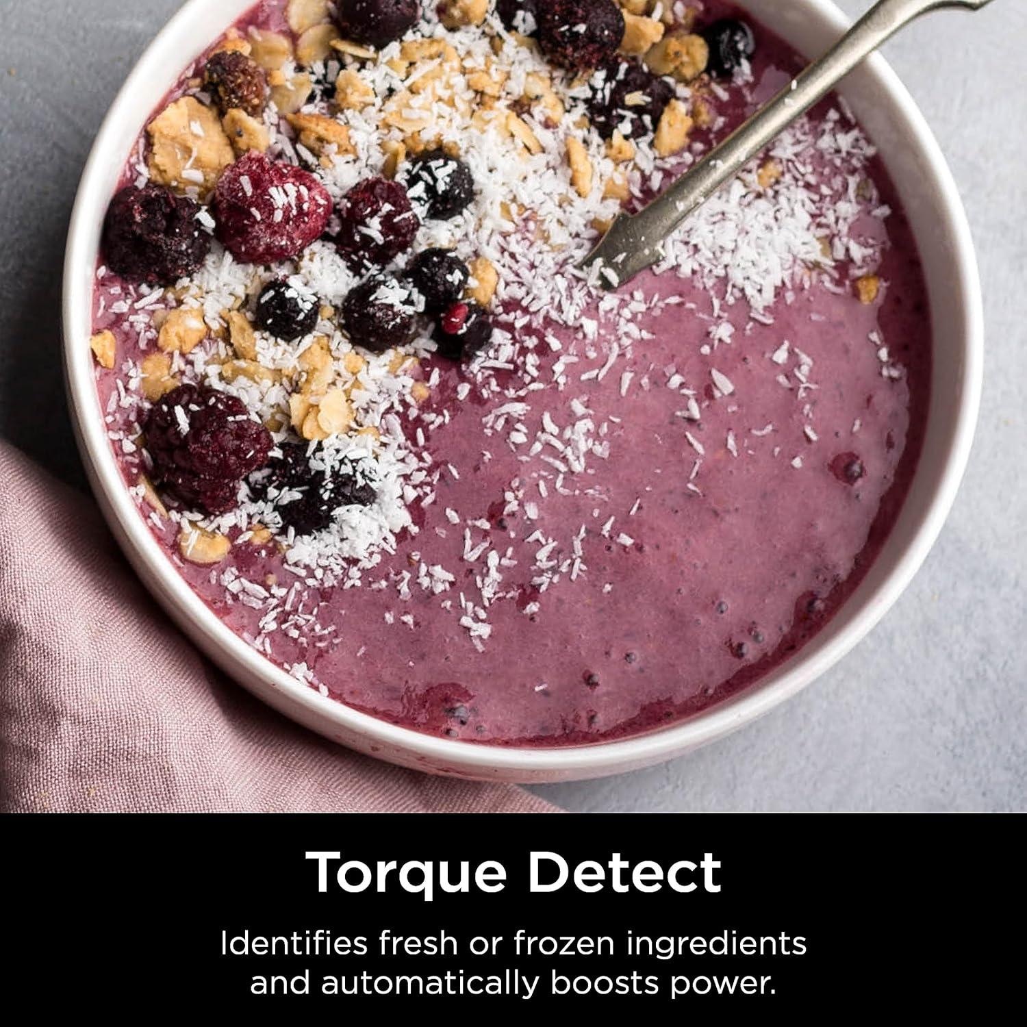 Ninja Ninja® Detect Power Blender Pro & Personal Single-Serve, BlendSense Technology, For-Smoothies, Food and More, Compact Design, 1800 P-Watts, with 72 oz. Pitcher and (2) 24 oz. Cups