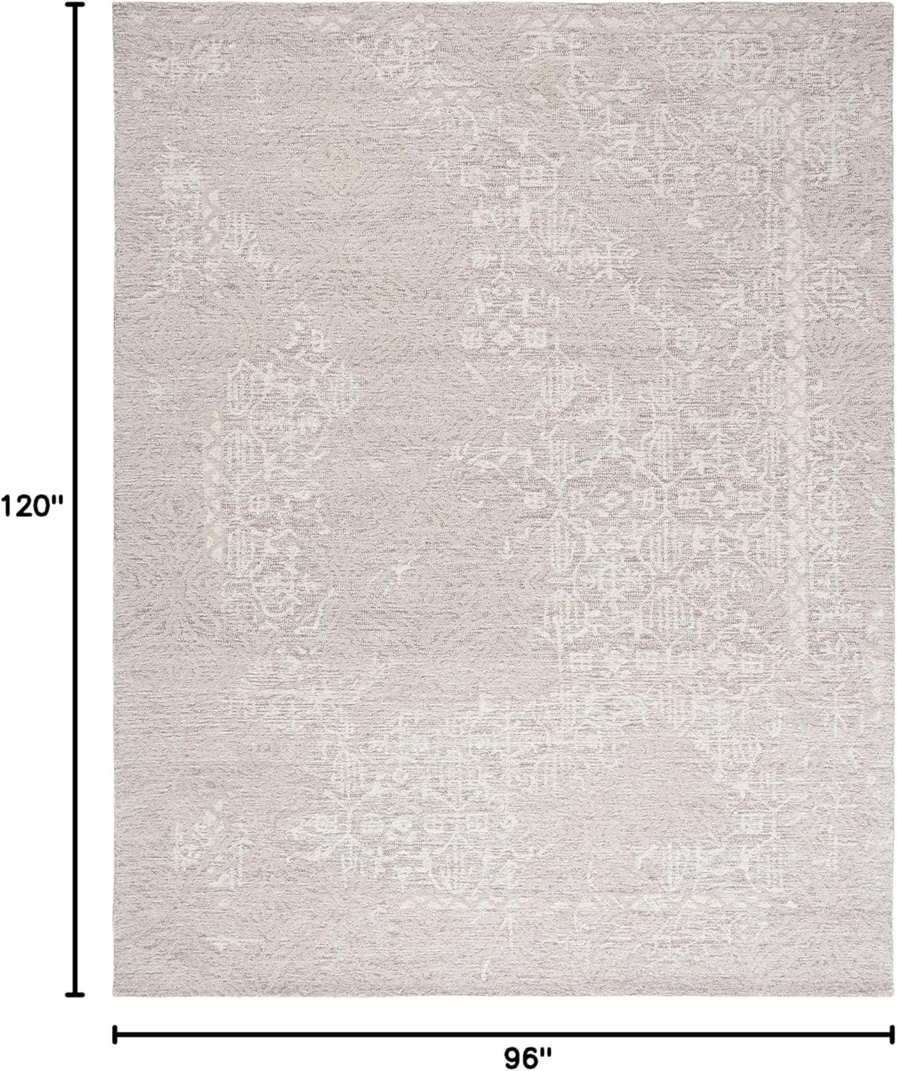 Metro MET905 Hand Tufted Area Rug - Natural/Ivory - 8'x10' - Safavieh.