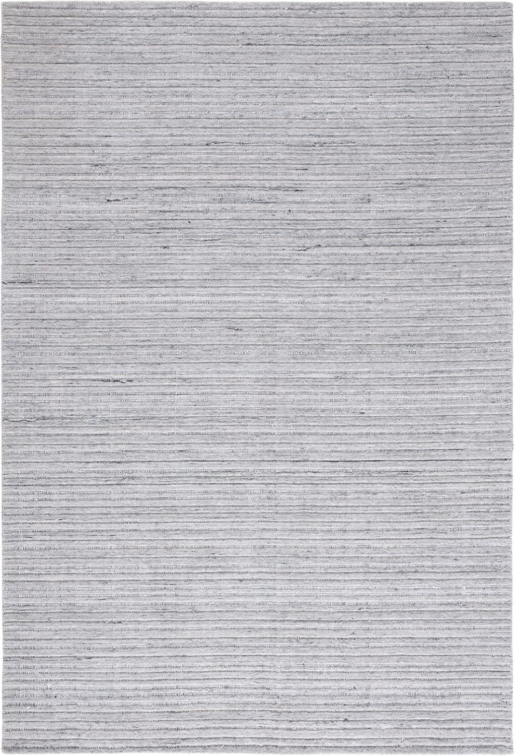 SAFAVIEH Elements Albina Striped Polyester Area Rug, Grey, 8' x 10'