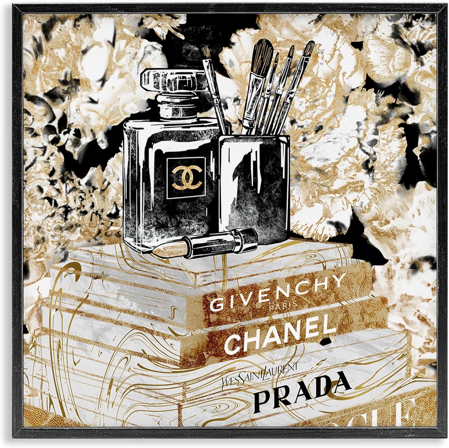 Stupell Industries Glam Designer Accessories Women's Fashion Book Detail by Ziwei Li - Graphic Art Print