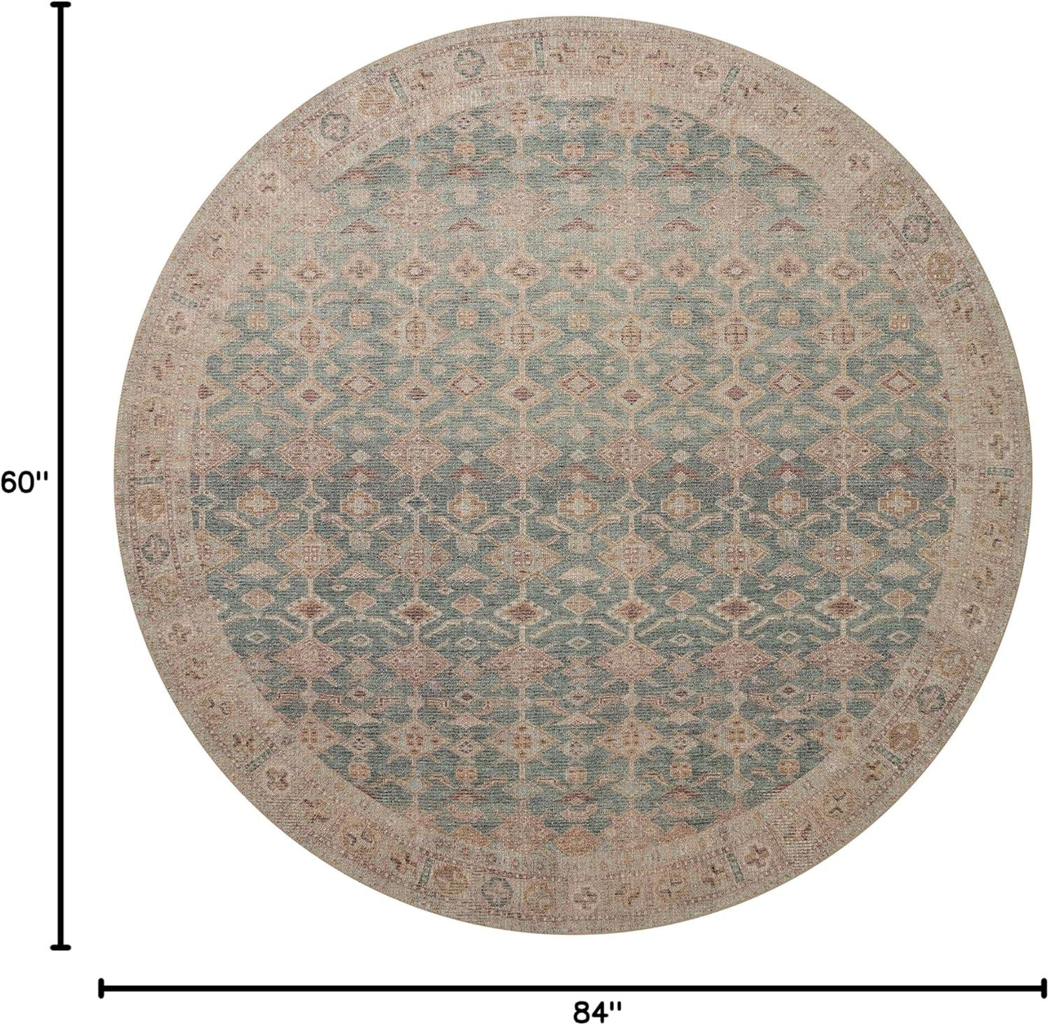 Angela Rose x Loloi Angela Rose x Loloi Aubrey Aqua / Sand Area Rug