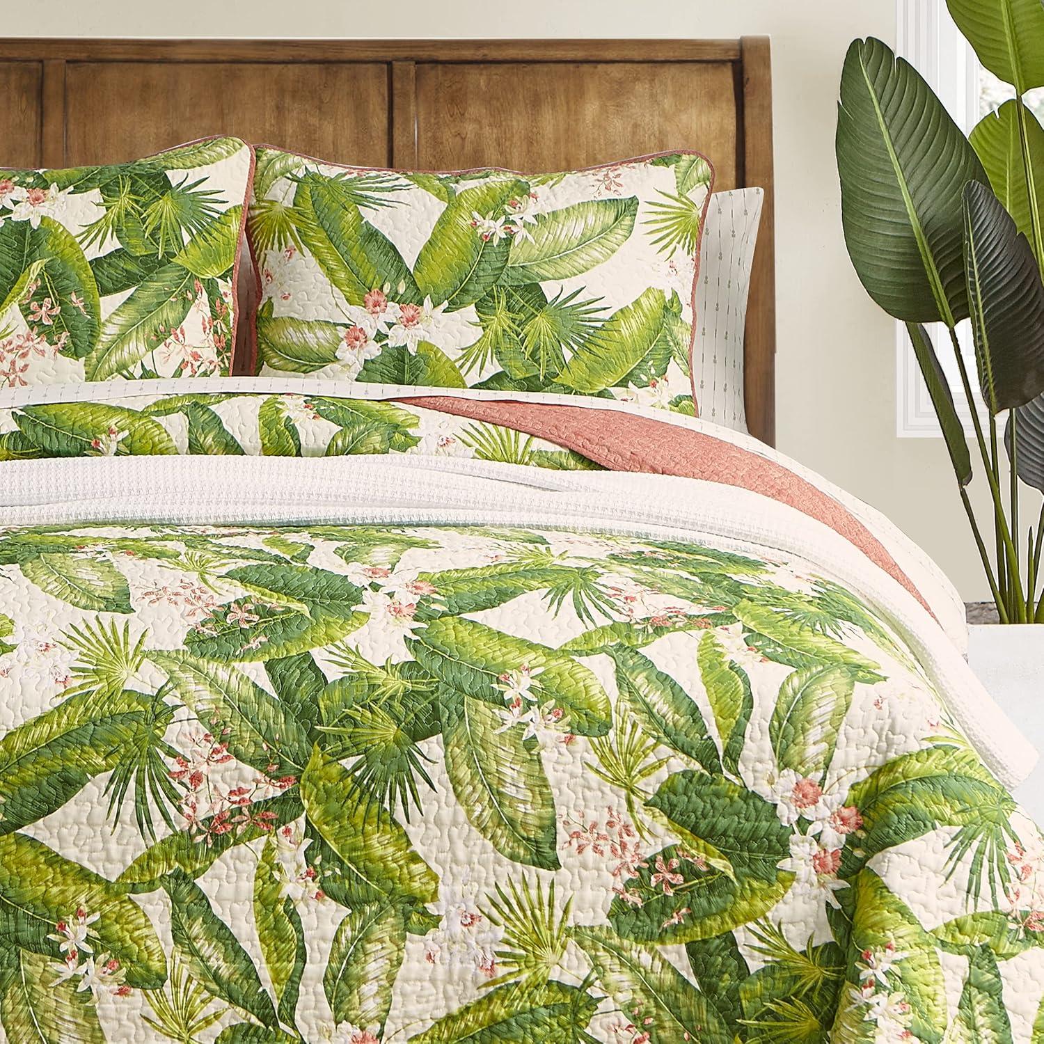 Tommy Bahama Home Tommy Bahama Aregada Dock Cotton Reversible Quilt Set