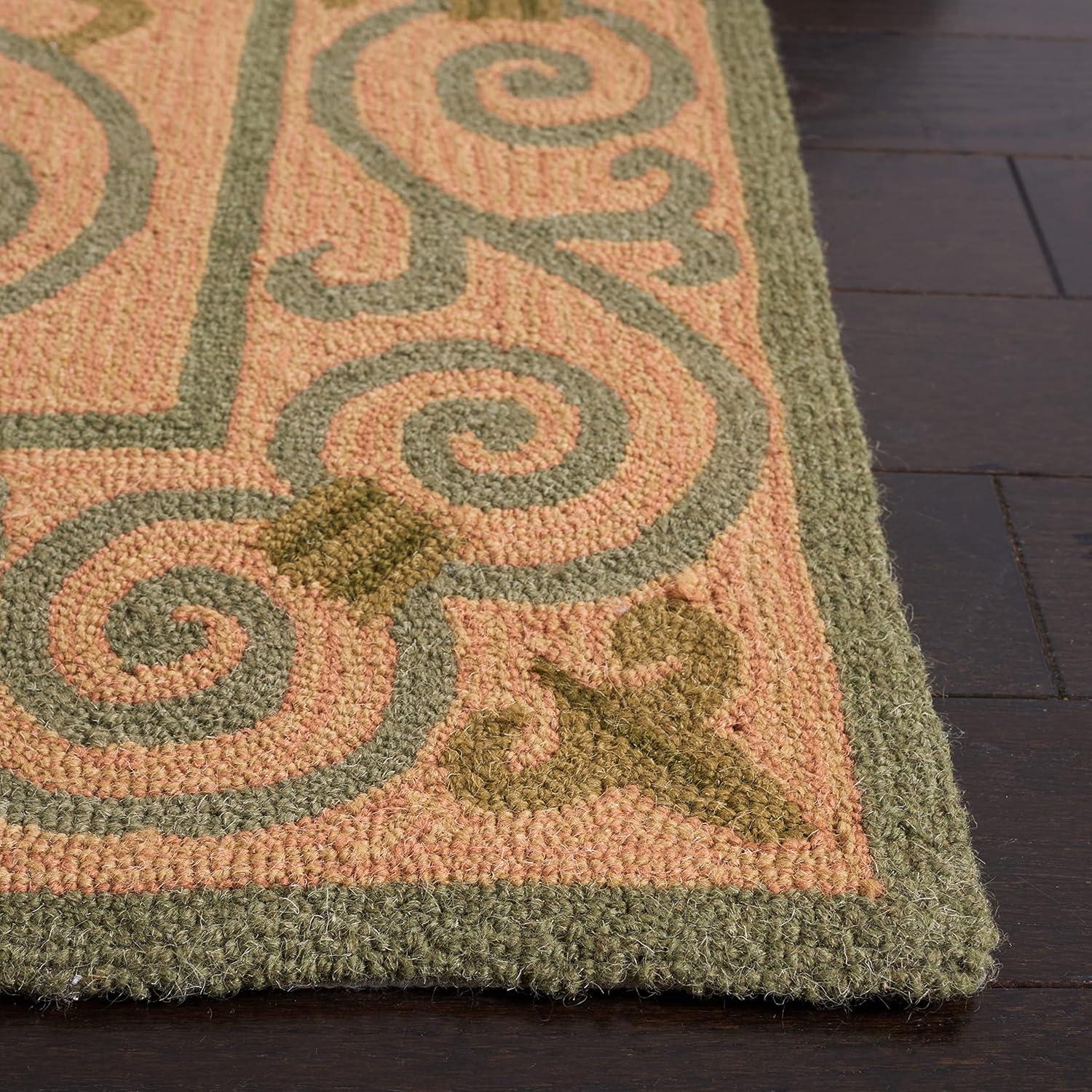 Chelsea HK11 Handmade Accent Rug - 2'6"x4' - Yellow/Light Green - Safavieh