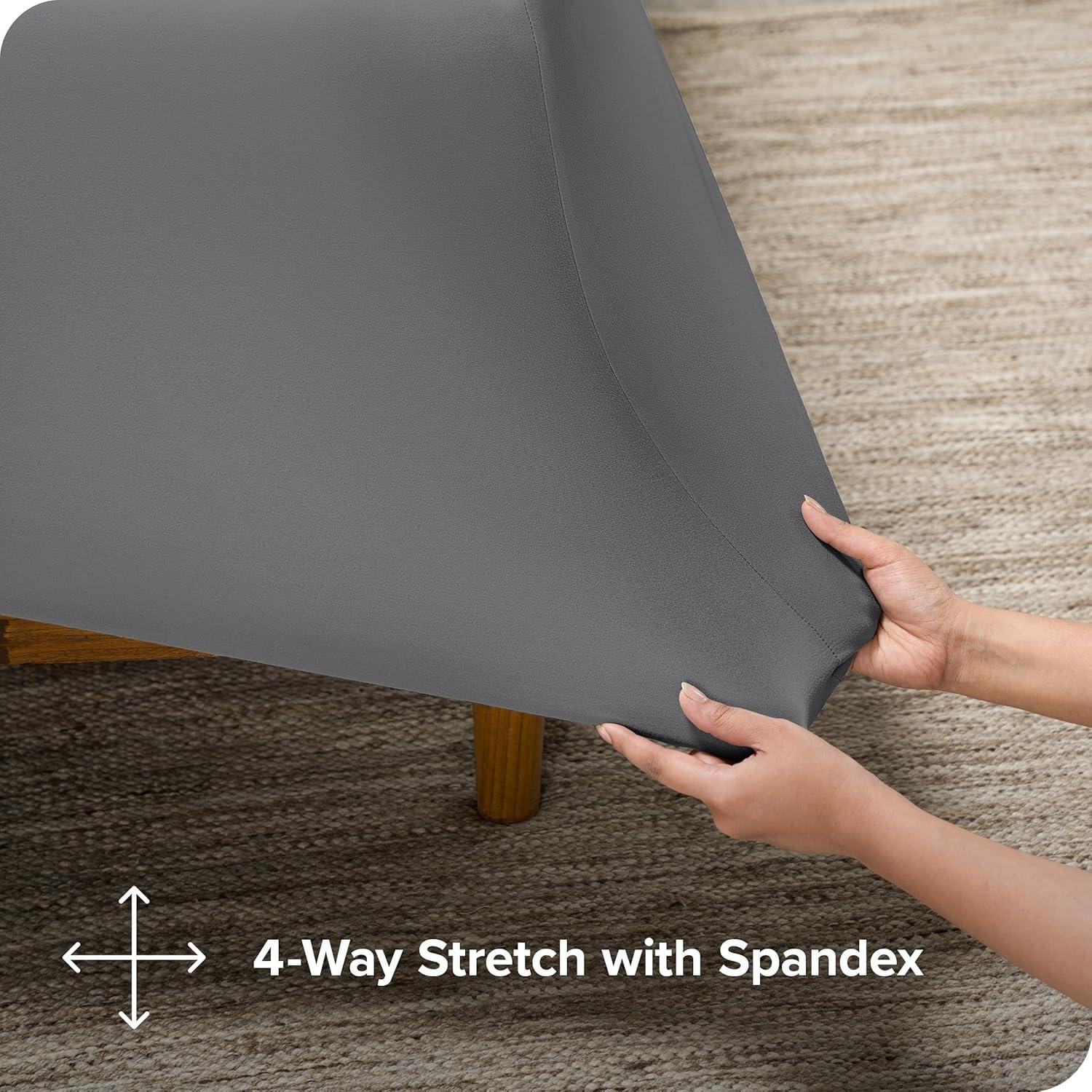 Bare Home Microfiber Stretch Sheet Set