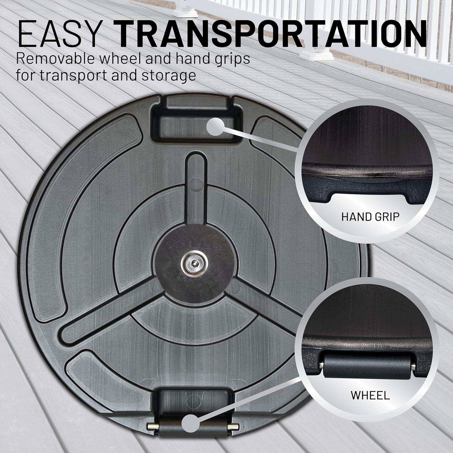 US Weight Fillable Umbrella Base