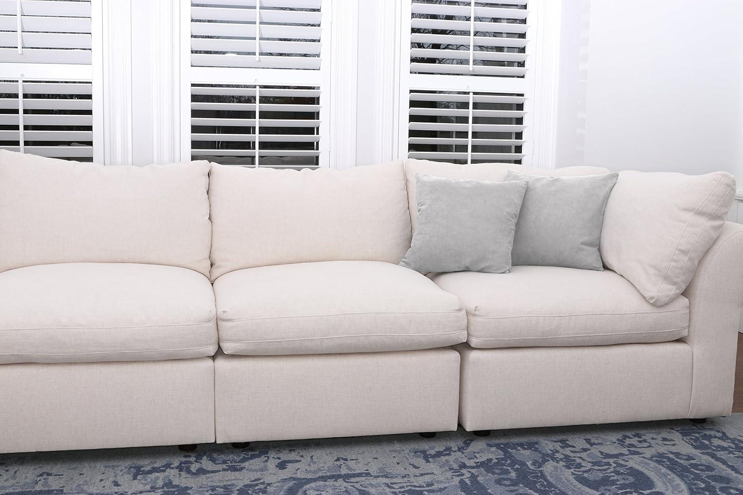 Deluxe Comfort Feather Throw Pillow (Set of 2)