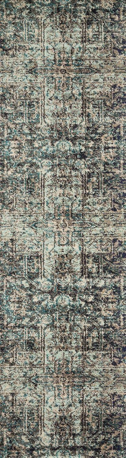 Loloi II Nadia Abstract Smoke / Slate Area Rug